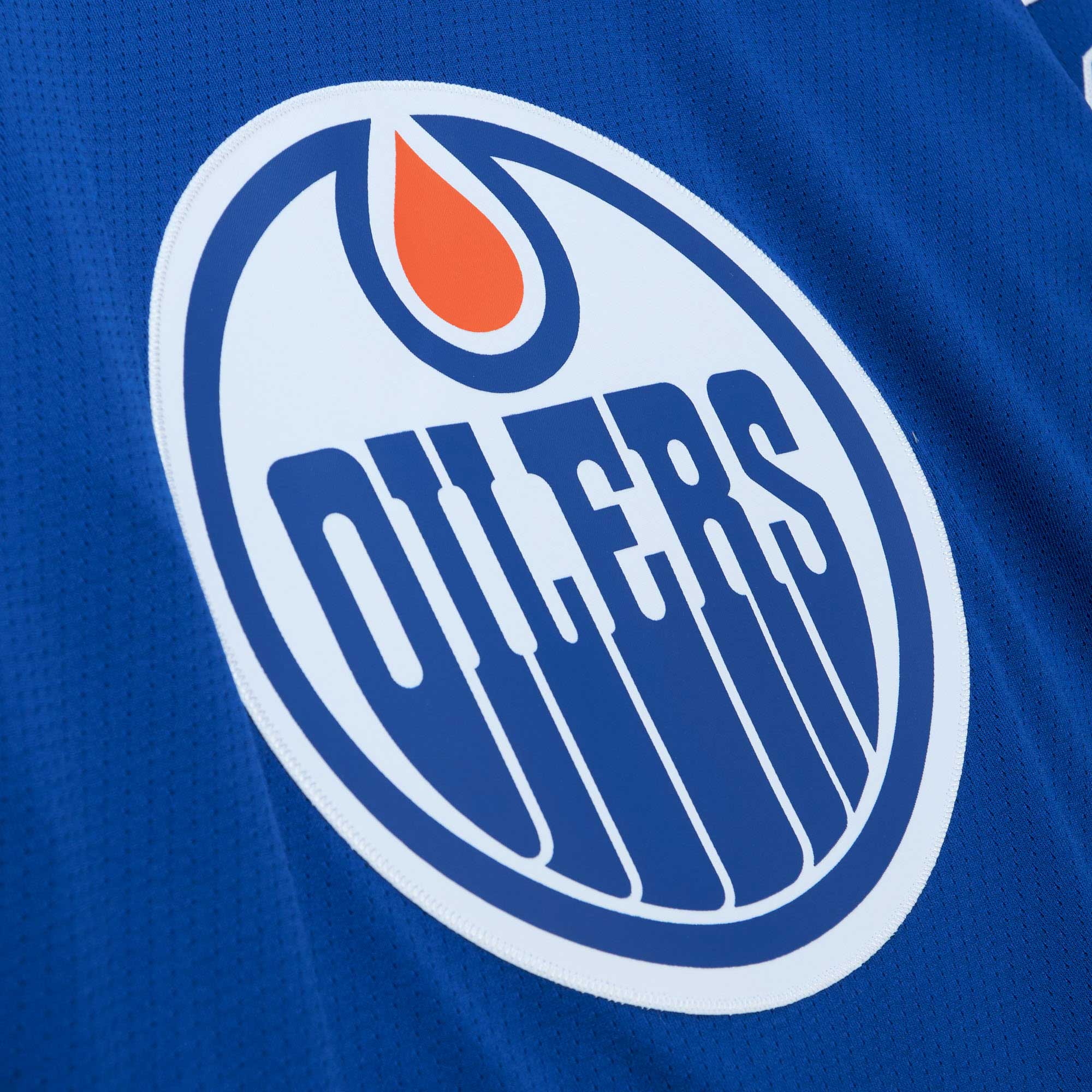 Grant Fuhr Edmonton Oilers Mitchell & Ness  1986/87 Blue Line   Jersey – Royal