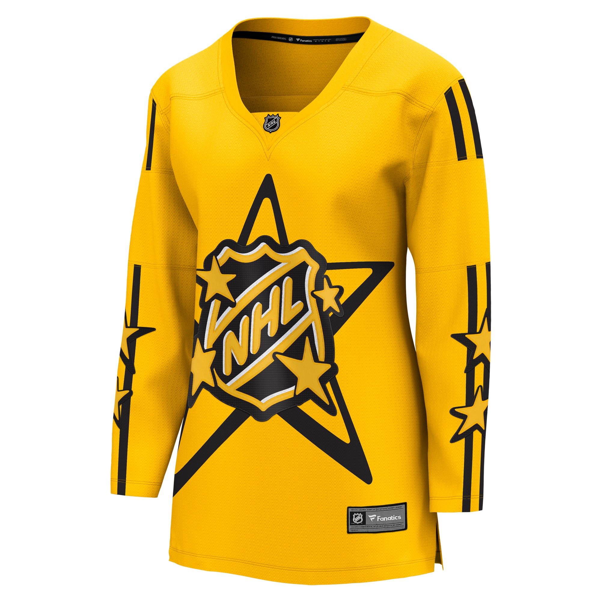 Fanatics Women’s 2024 NHL All-Star Game Breakaway Jersey – Yellow