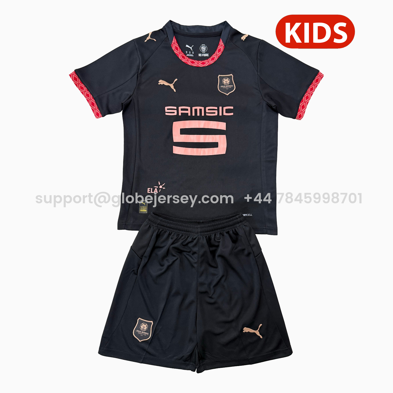 Stade Rennais 25-26 Third Kids Kit