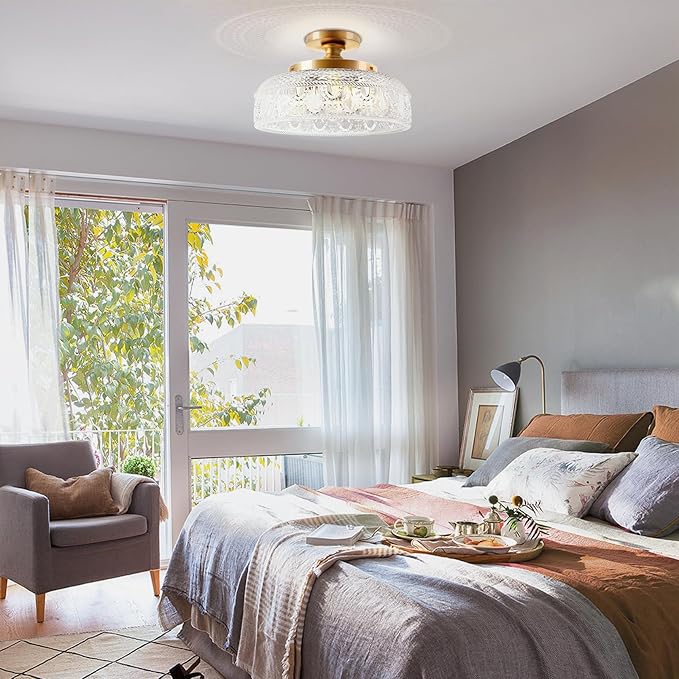 MELLOWWLITE Semi Flush Mount Ceiling Light