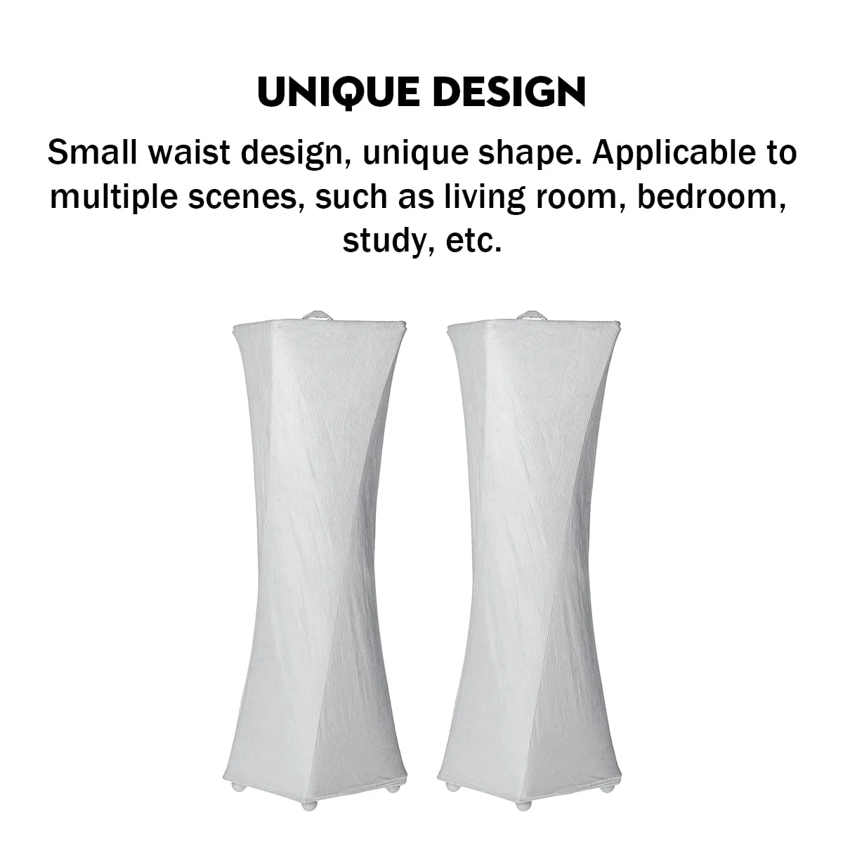 Set of 2 Fabric Table Lamp, 3-Way Dimmable Modern Nightstand Lamp Sets Bedside Touch Desk Lamp With Fabric Cream Shade For Bedroom Table Living Room Reading, LED Strip Included