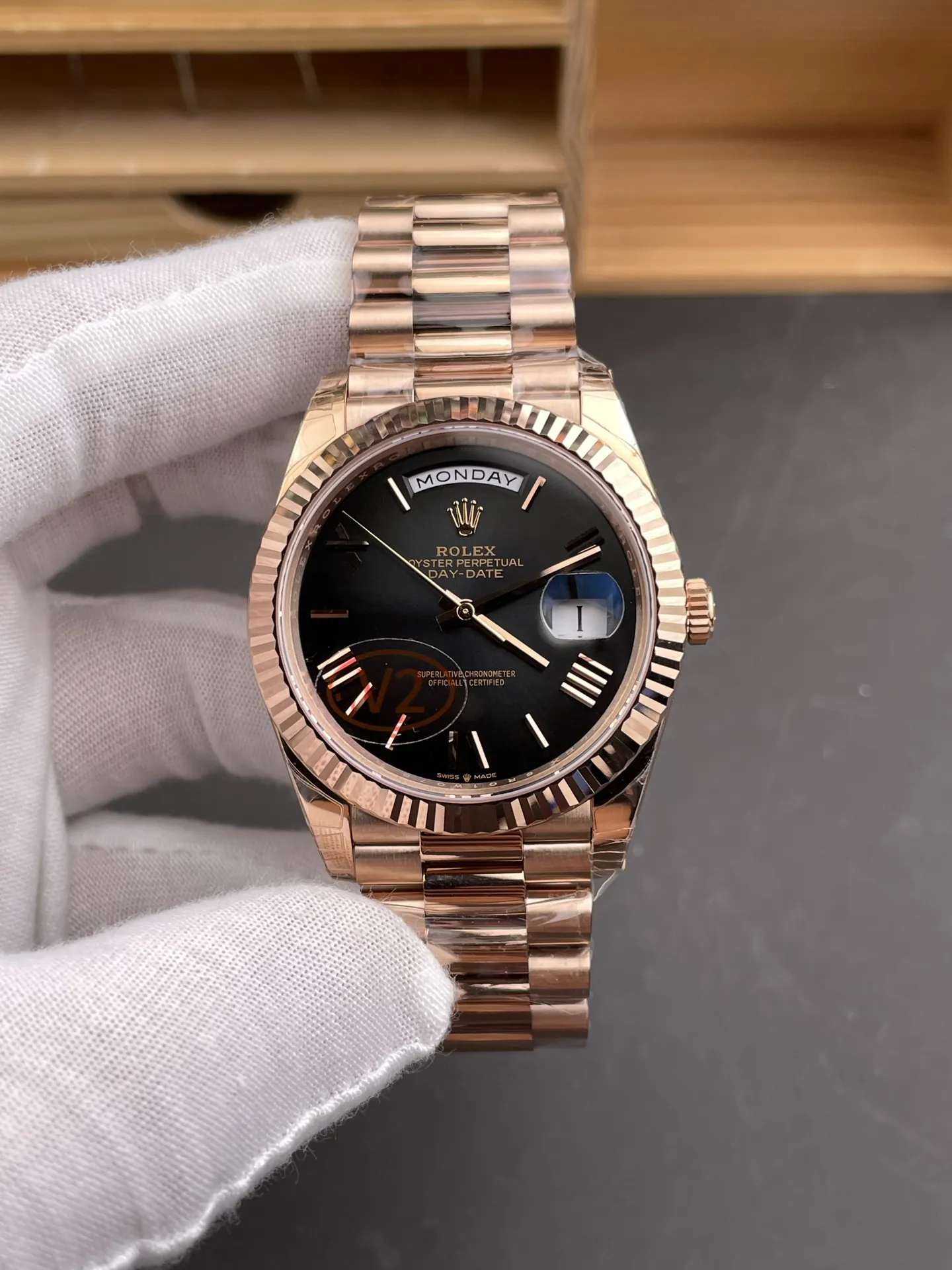 Rolex Day-Date Smoked Grey 40mm