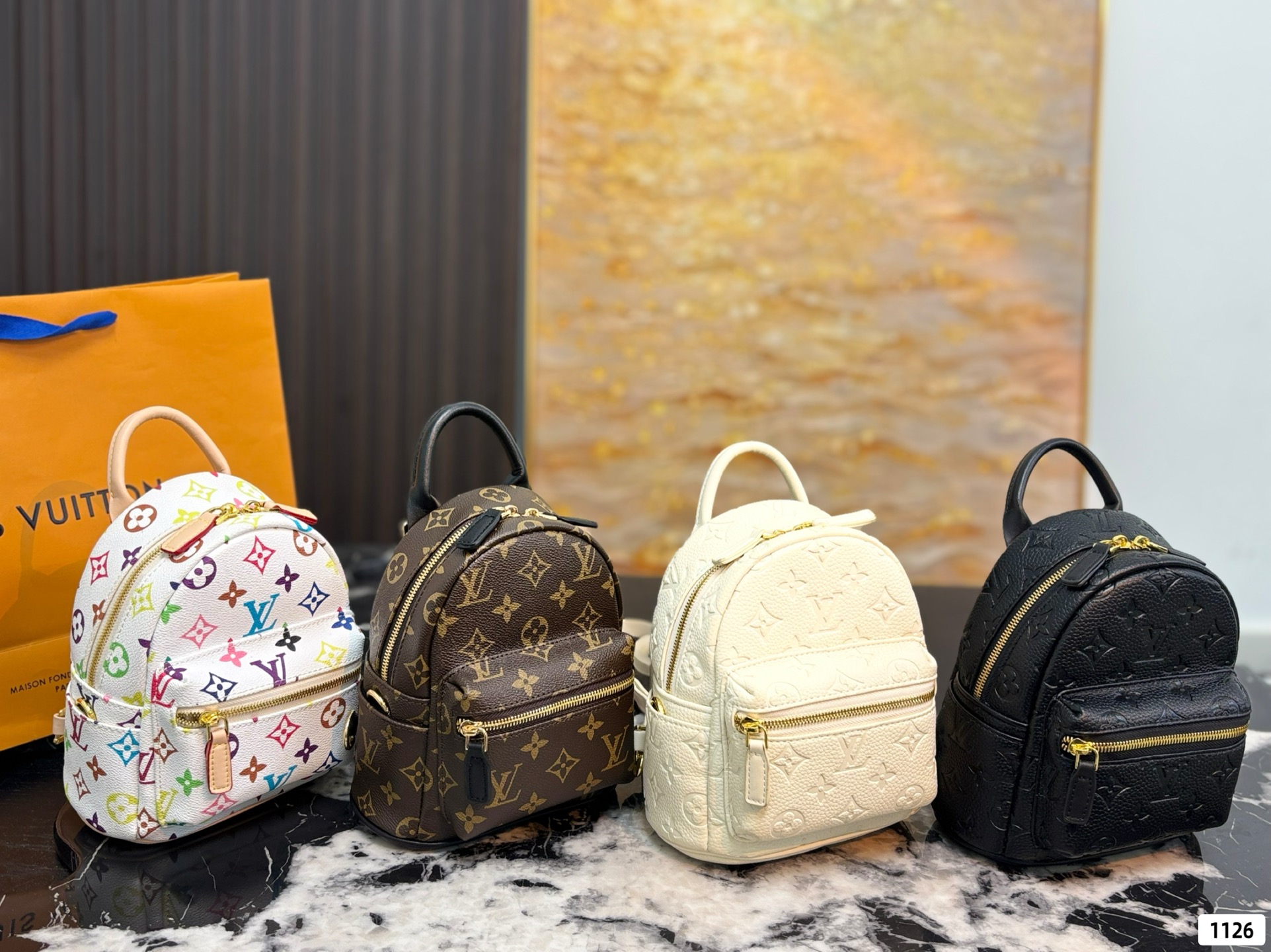 LV Monogram Empreinte Backpack Bag