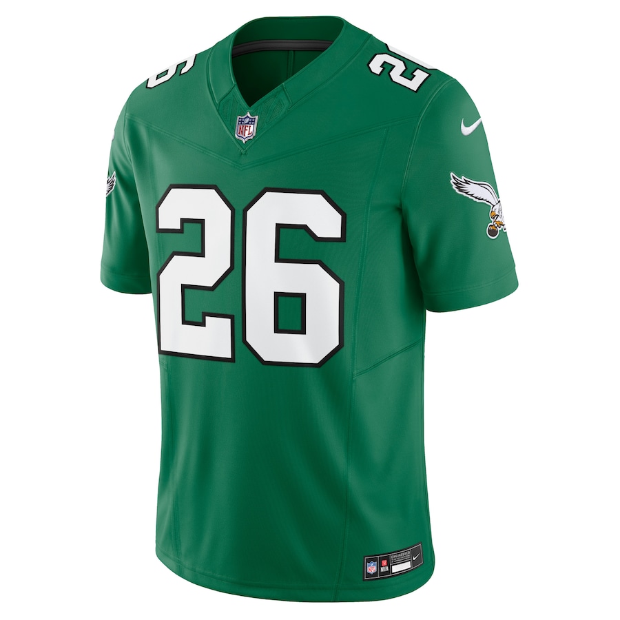 Saquon Barkley Midnight Green Philadelphia Eagles Vapor F.U.S.E. Limited Jersey