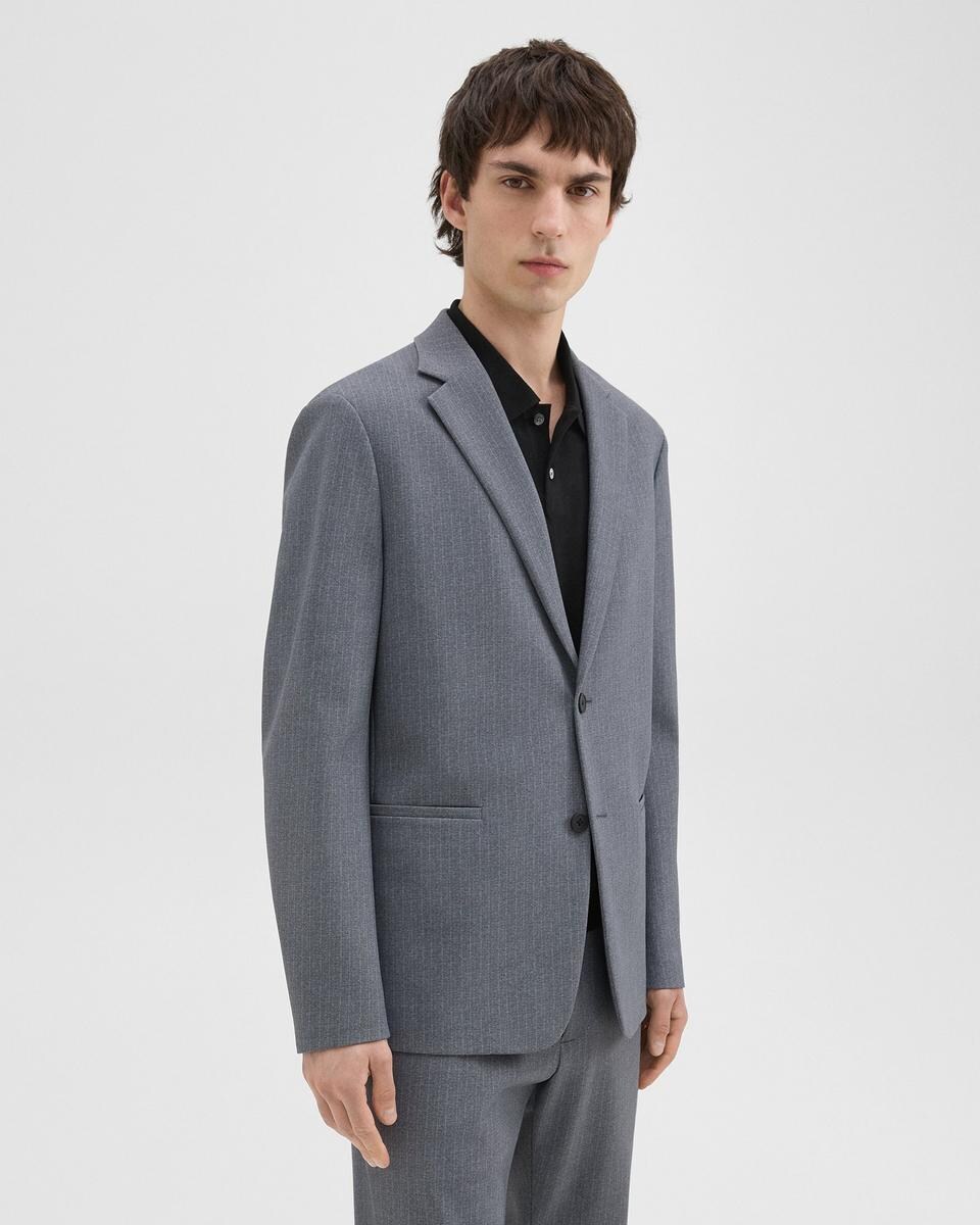 Clinton Blazer in Herringbone Precision Ponte