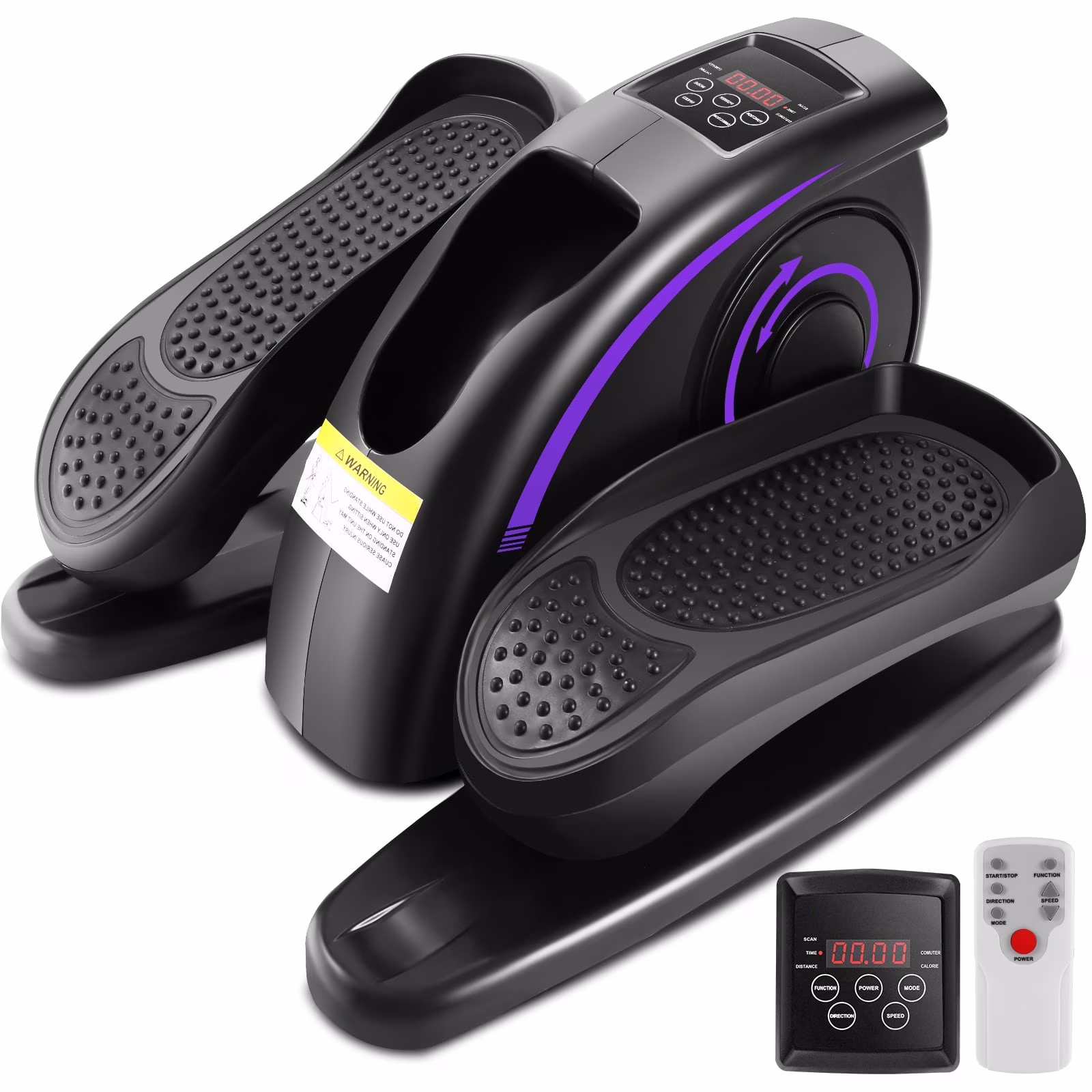 Elliptical Machine, Under Desk Elliptical with Remote Control, Quiet Home Ellipse Exerciser for Seniors
