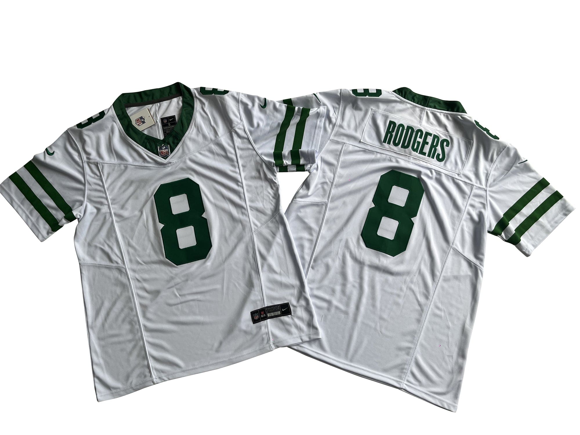 New York Jets 18# Aaron Rodgers Nike Vapor F.U.S.E. Limited Jersey