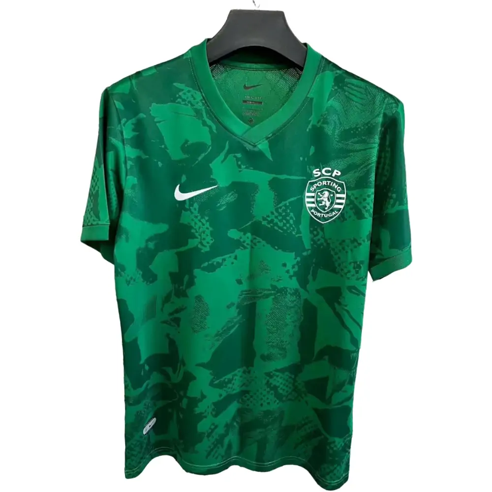 2025-26 Sporting CP Pre-Match Shirt - Short Sleeve Fans Edition