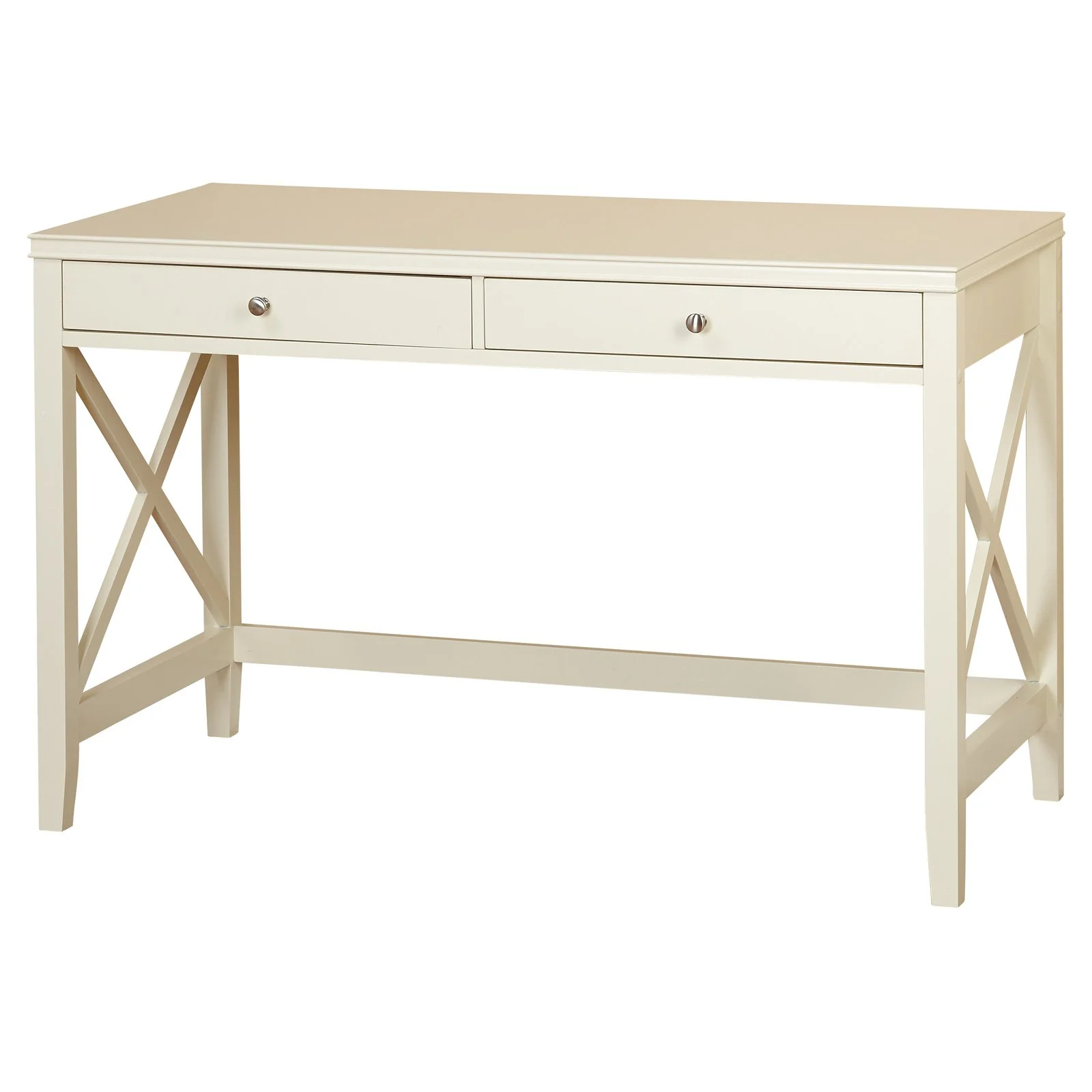 Simple Living  Anderson X Desk Black Painted