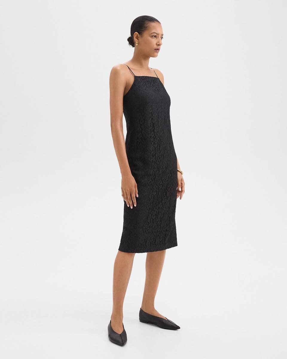 Slip Dress in Leopard Lace