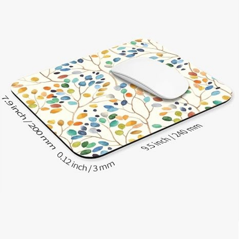 PADARTISAN Square Mouse Pad, Personalized Premium-Textured Custom Mouse Mat Design