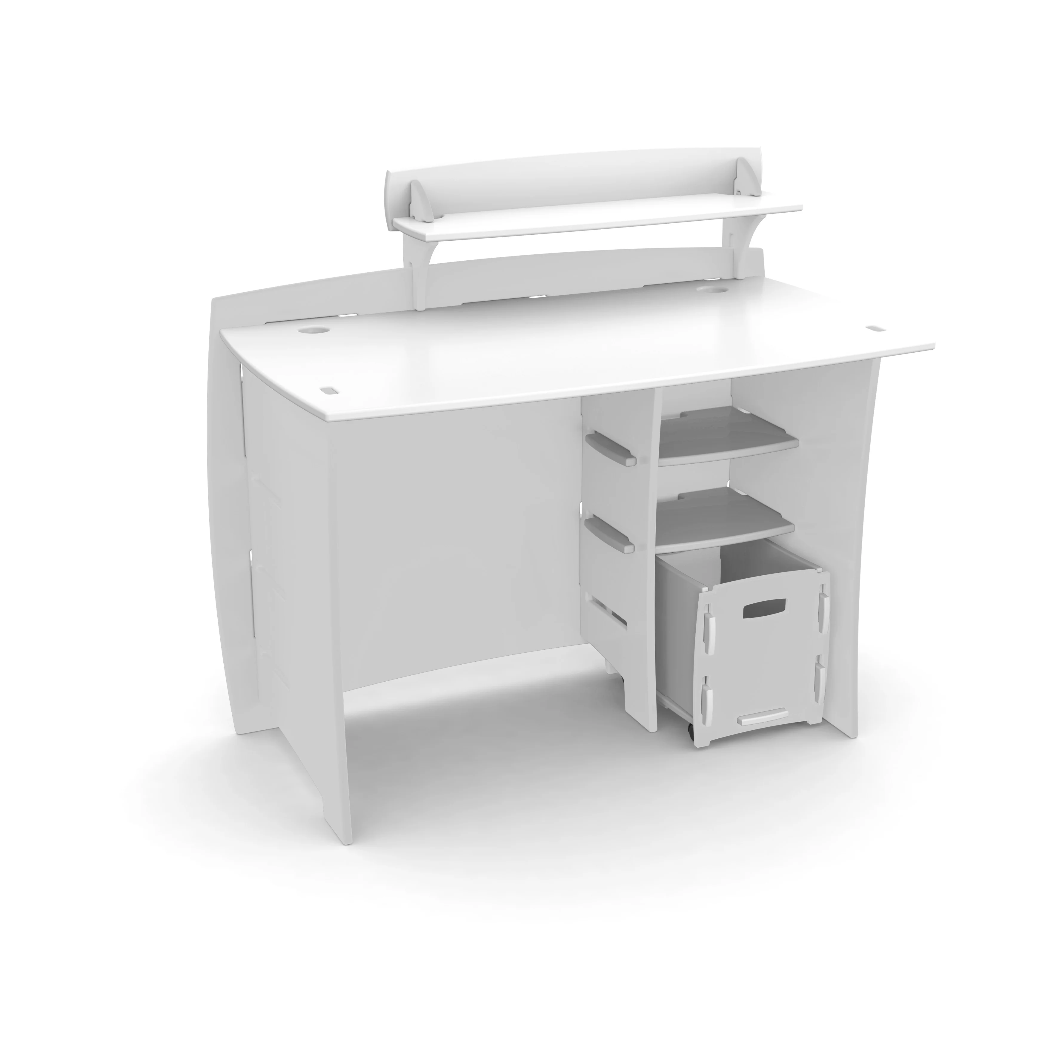 Kids Complete Desk System Set - Pink