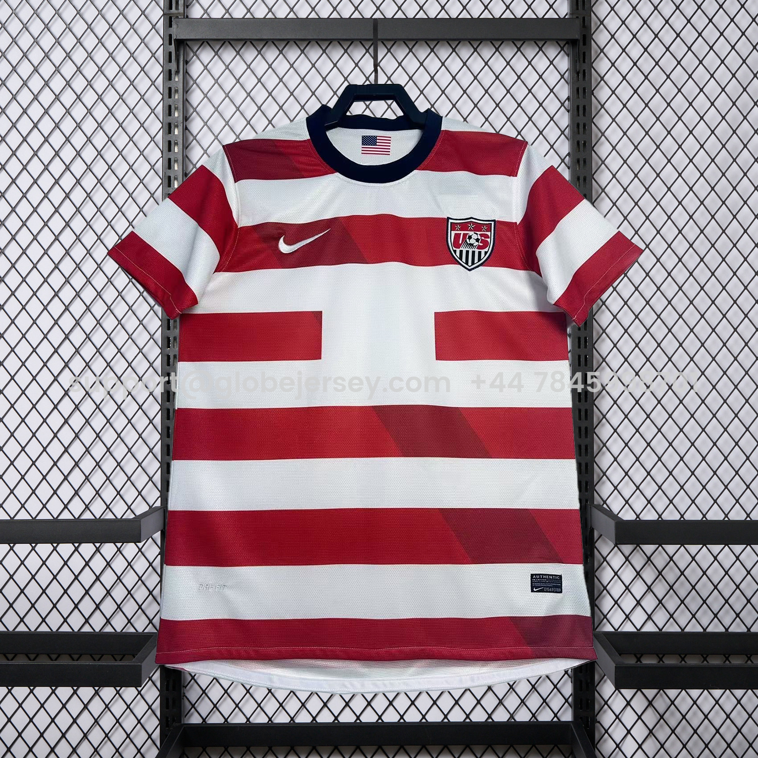 Retro United States USA 2013 Home Jersey