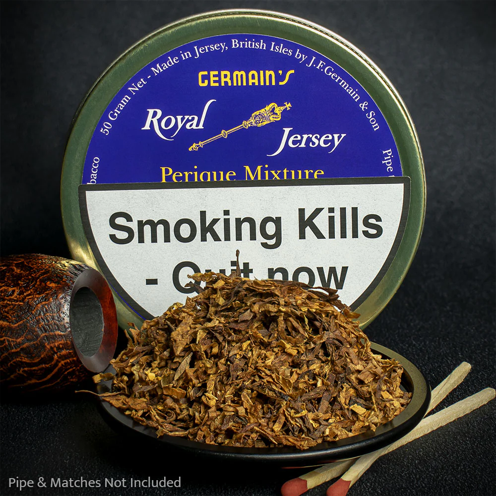 Germains RJ Perique Pipe Tobacco - 50g Tin