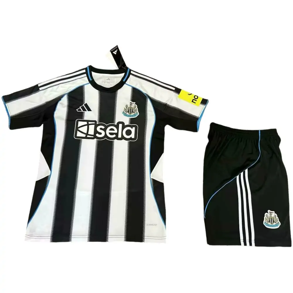 2025-26 Newcastle United Home Shirt Jersey - Adult Set - Fans Edition