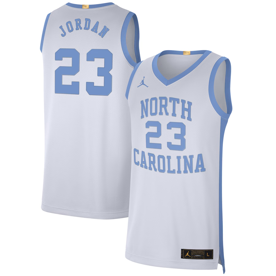 Jordan NCAA Jordan North Carolina Dri-FIT College Basketball Jersey - Micheal Jordan - Mens