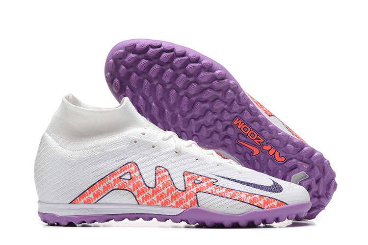 Assassin 15th generation high-top fully knitted waterproof MD air cushion grass stud football shoes