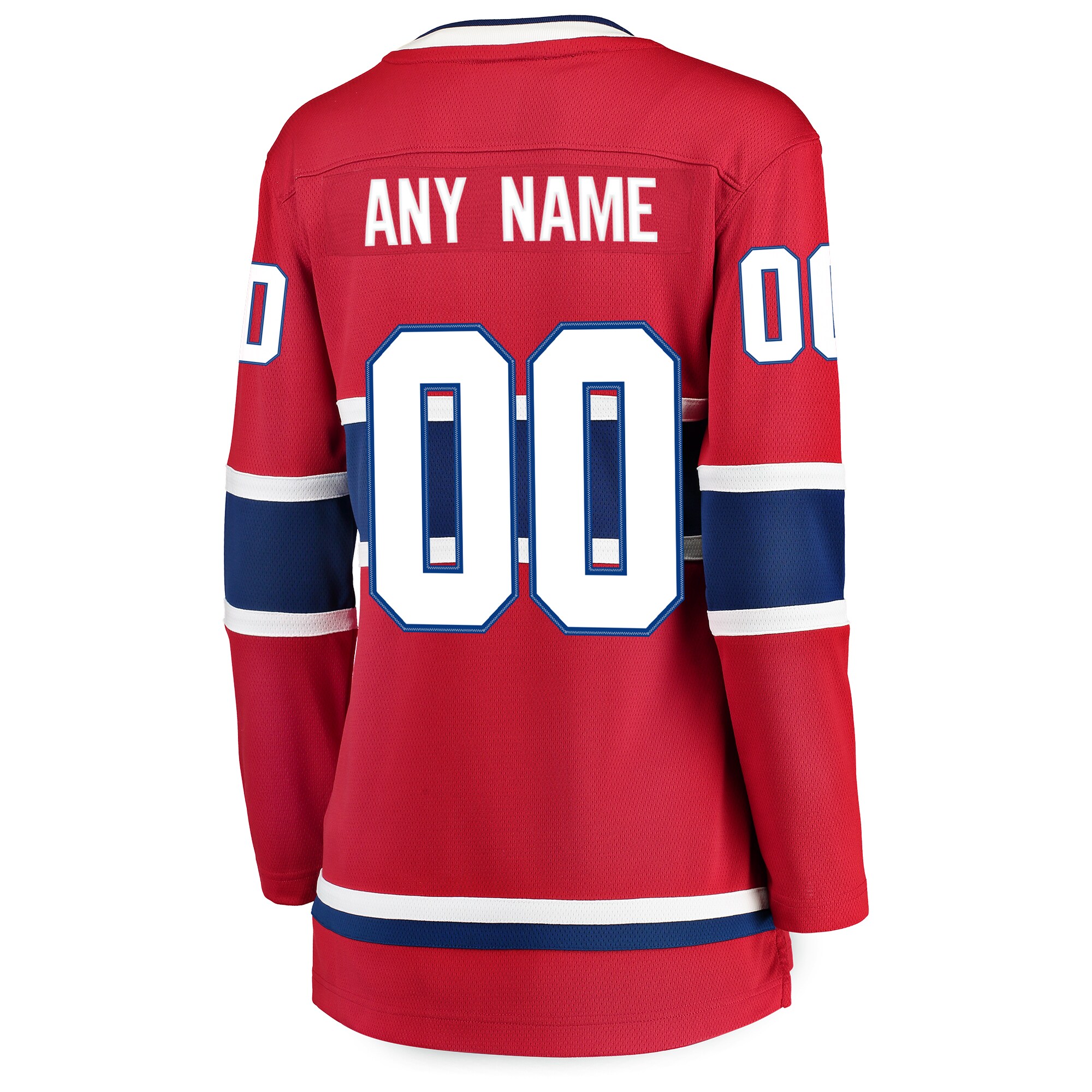 Montreal Canadiens Fanatics Women’s Home Breakaway Custom Jersey – Red