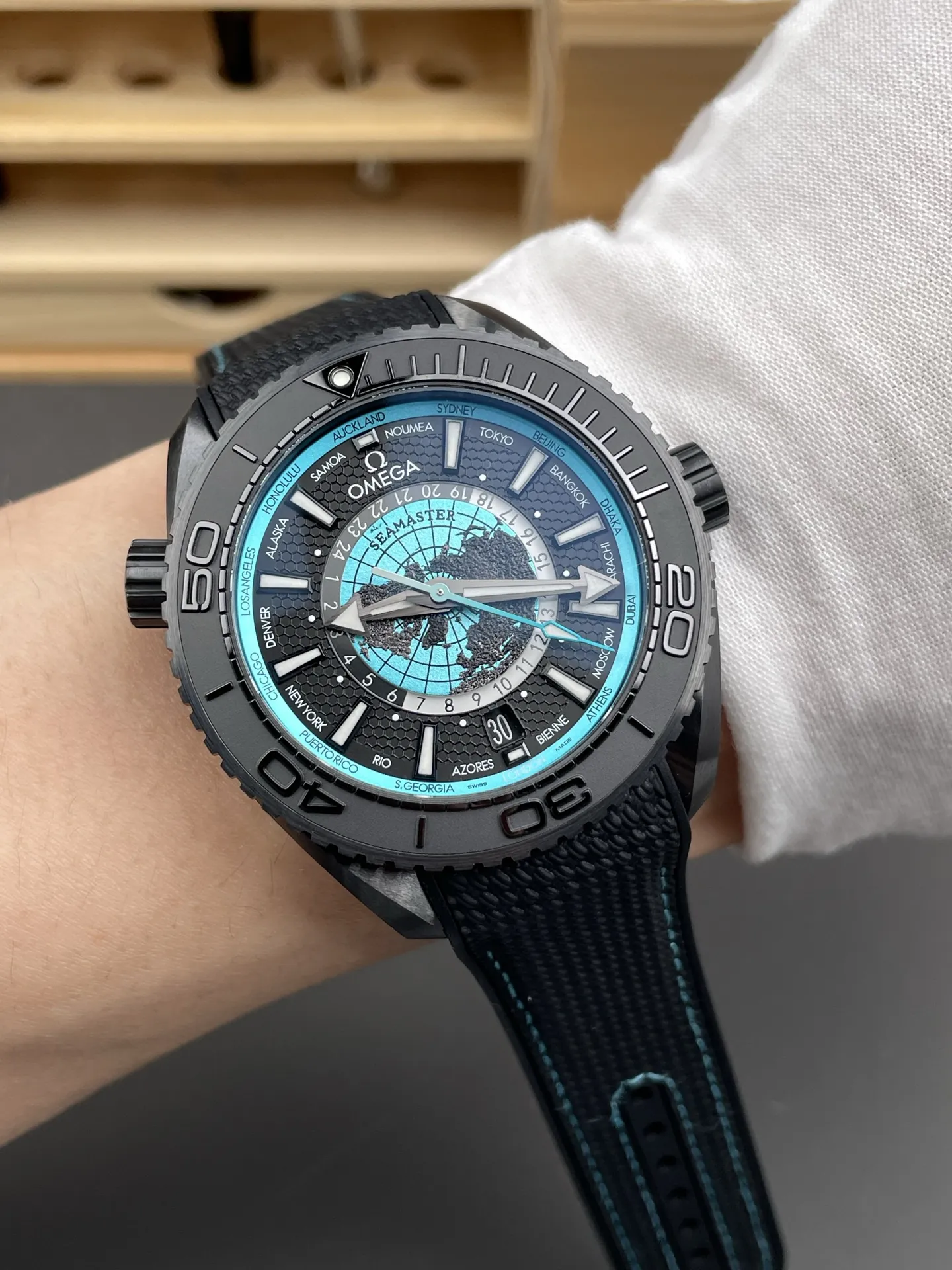 Omega Seamaster 600 Tiffany Blue 45.5mm