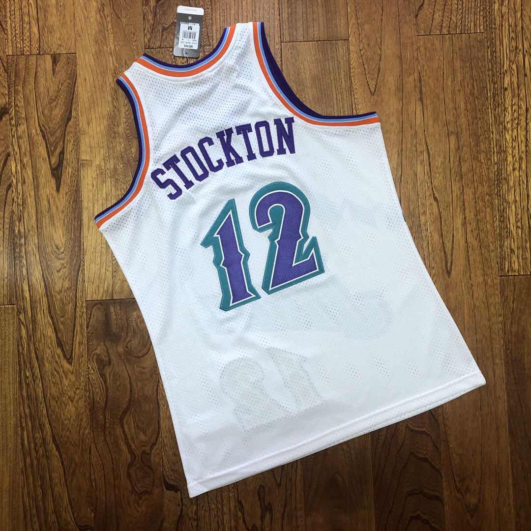 John Stockton Utah Jazz Throwback Jersey