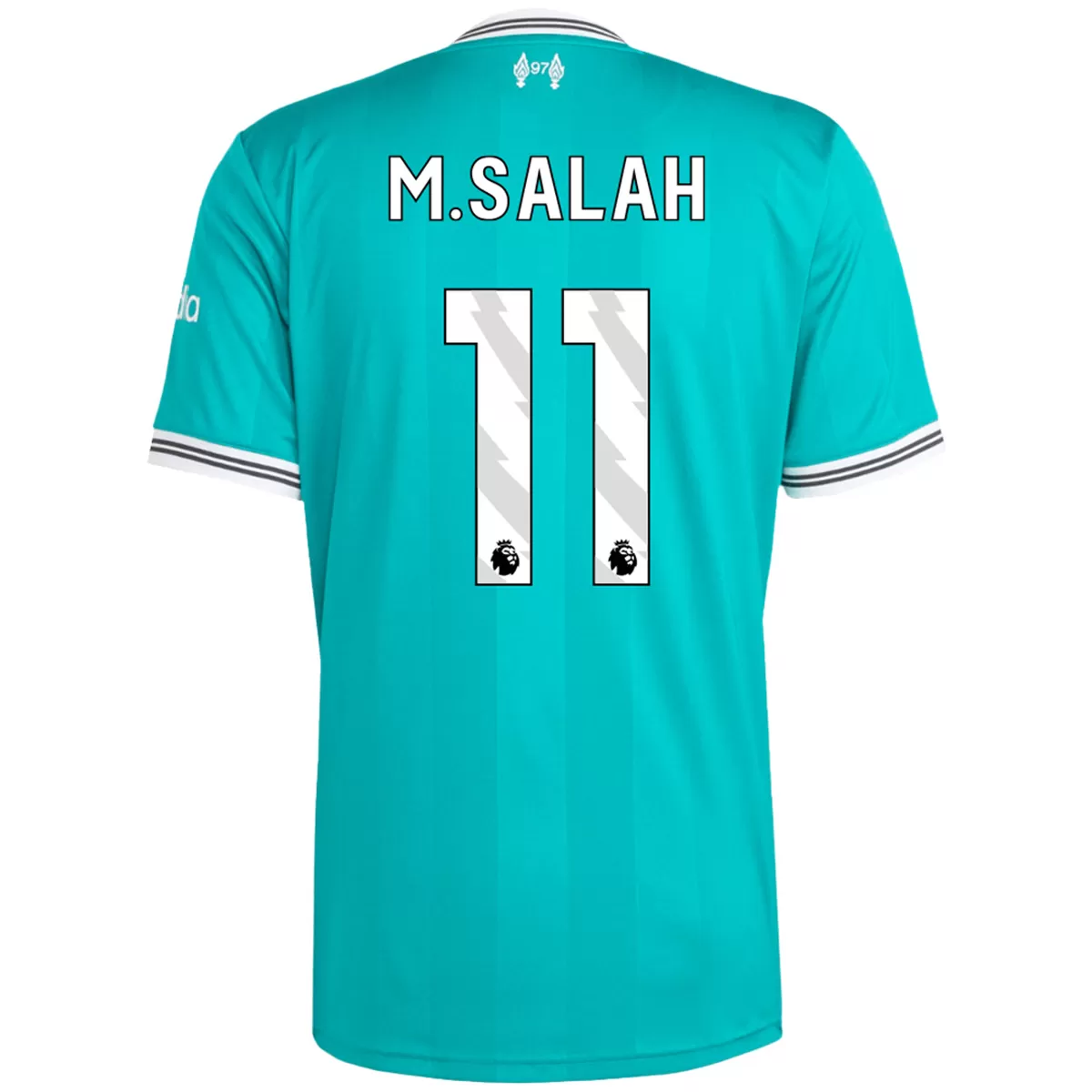 M.SALAH #11 Liverpool Third Away Soccer Jersey 2025/26