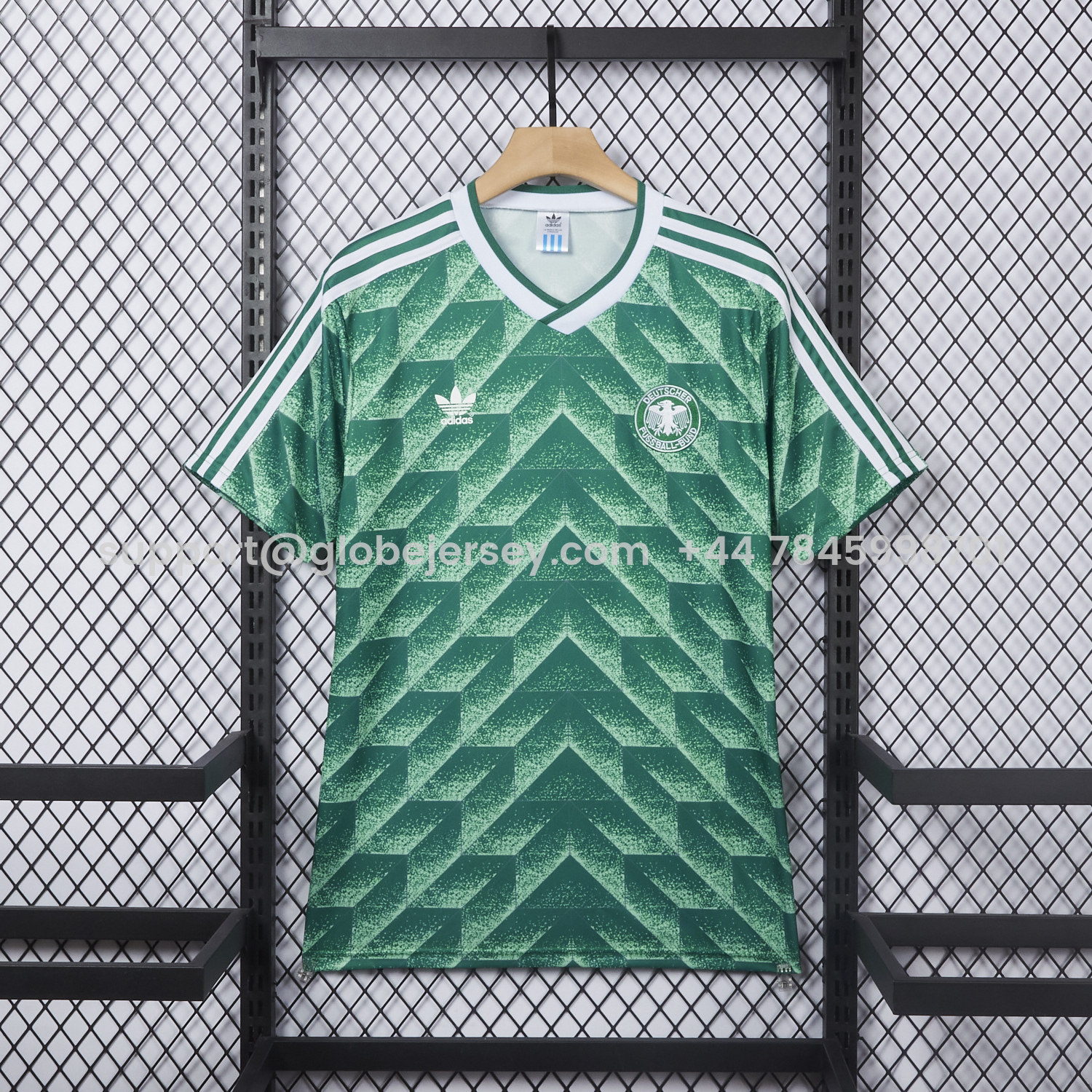 Retro Germany 1990 Away Green Jersey