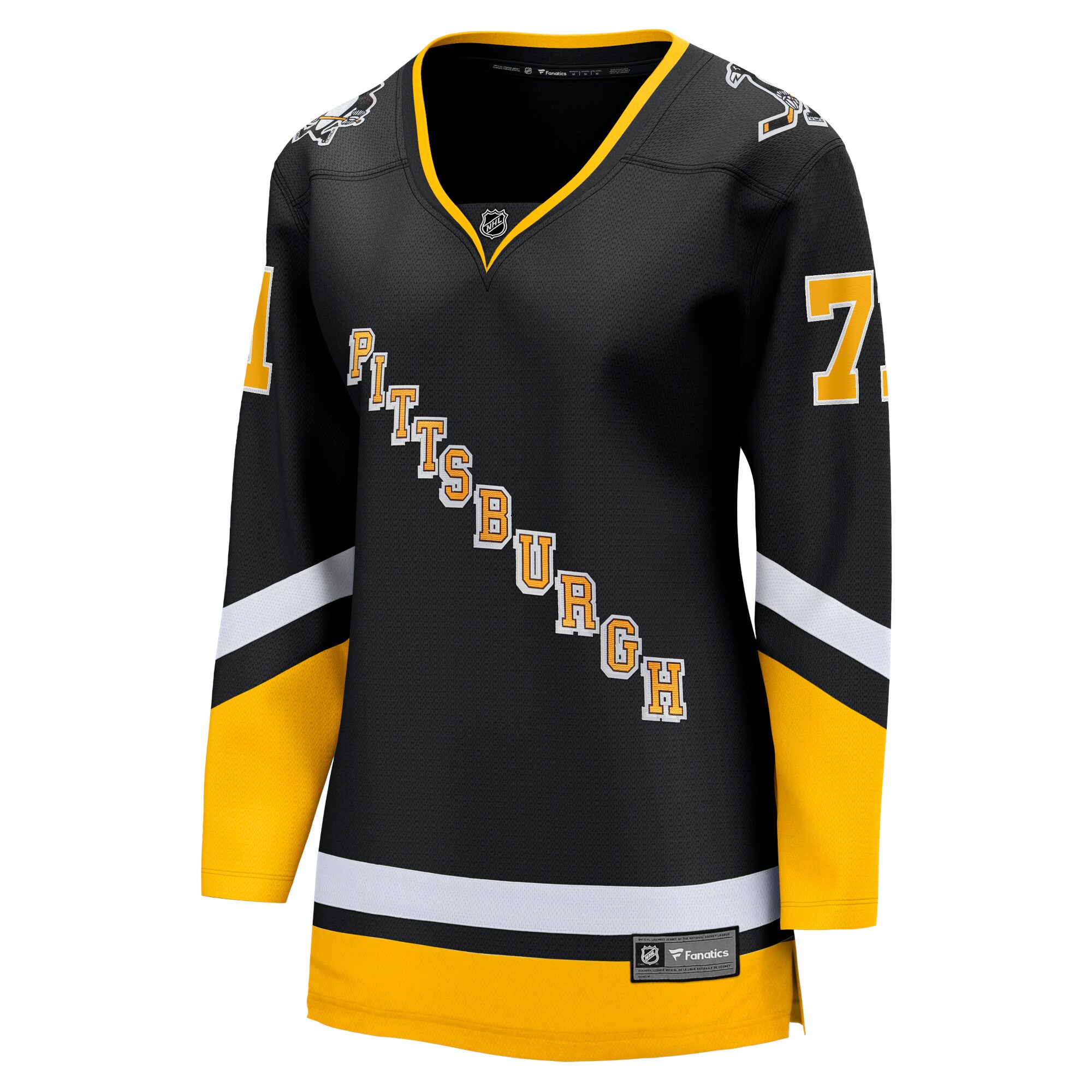 Evgeni Malkin Pittsburgh Penguins Fanatics Women’s Alternate Premier Breakaway   Jersey – Black