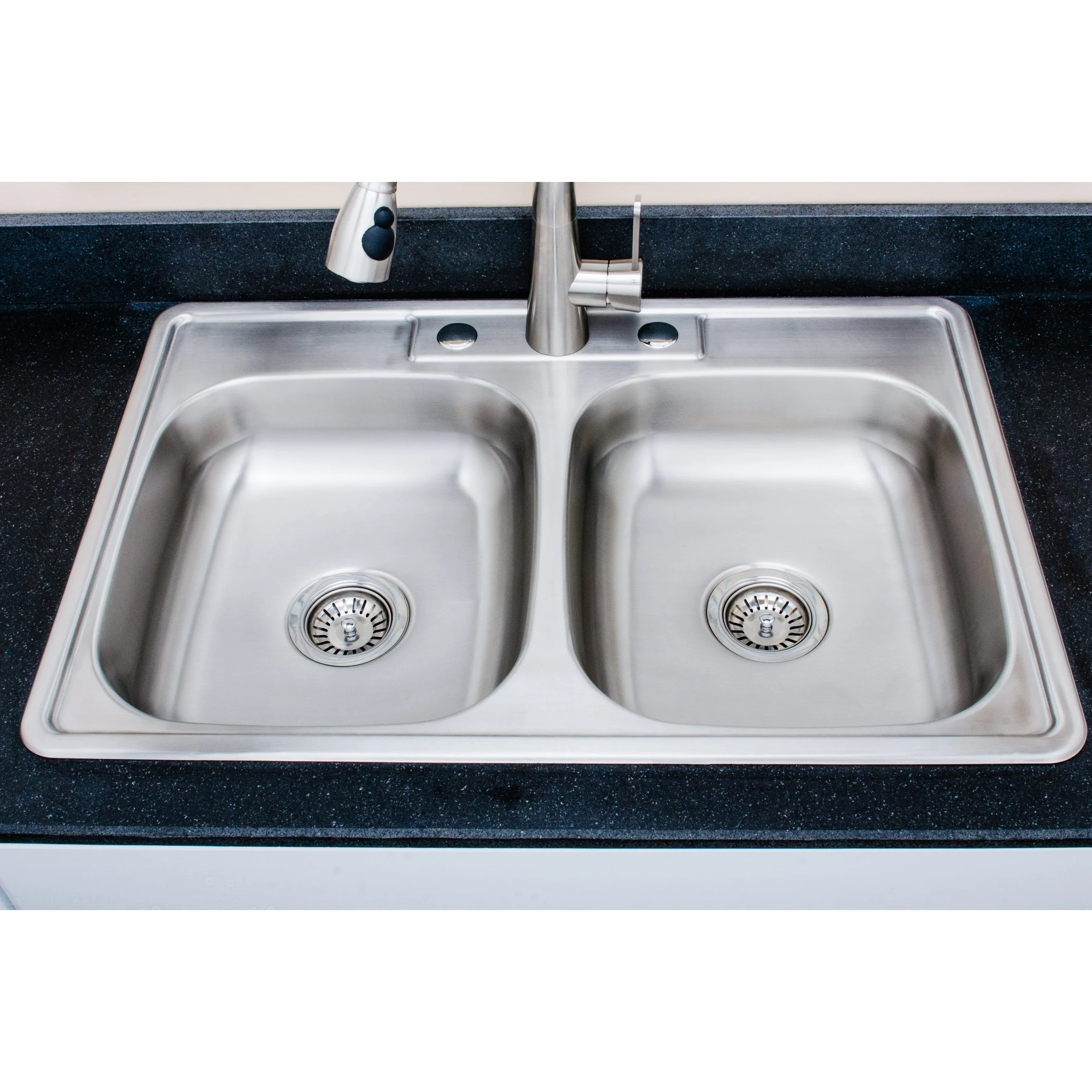 Wells Sinkware  20 Gauge ADA Topmount Double Bowl Stainless Steel Kitchen Sink - Sink Only
