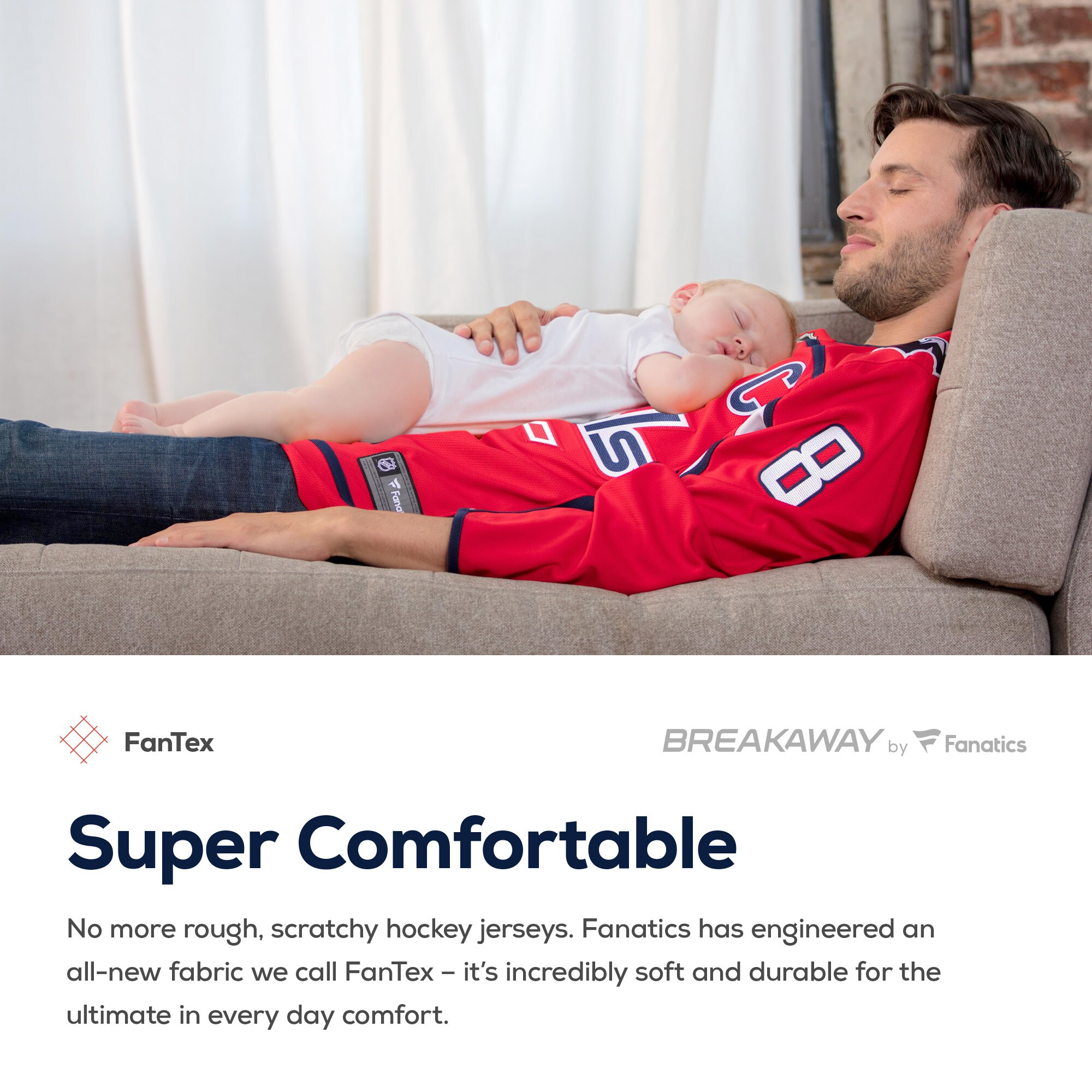 Washington Capitals 2018 Stanley Cup Champions Away Breakaway Custom Jersey – White