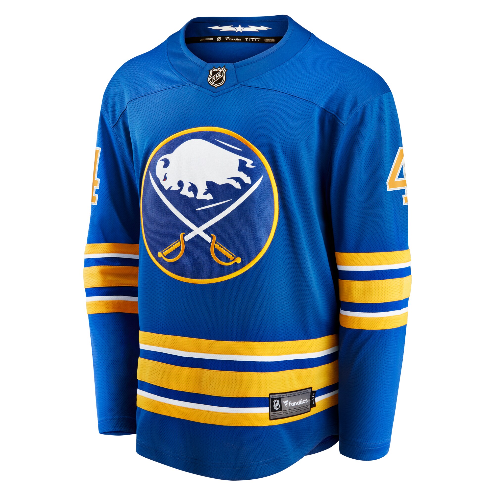 Bowen Byram Buffalo Sabres Fanatics Home Breakaway Jersey – Royal