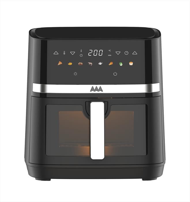 AAAMAZE - Friggitrice ad aria 8 LITRI AMHA0016-Nero