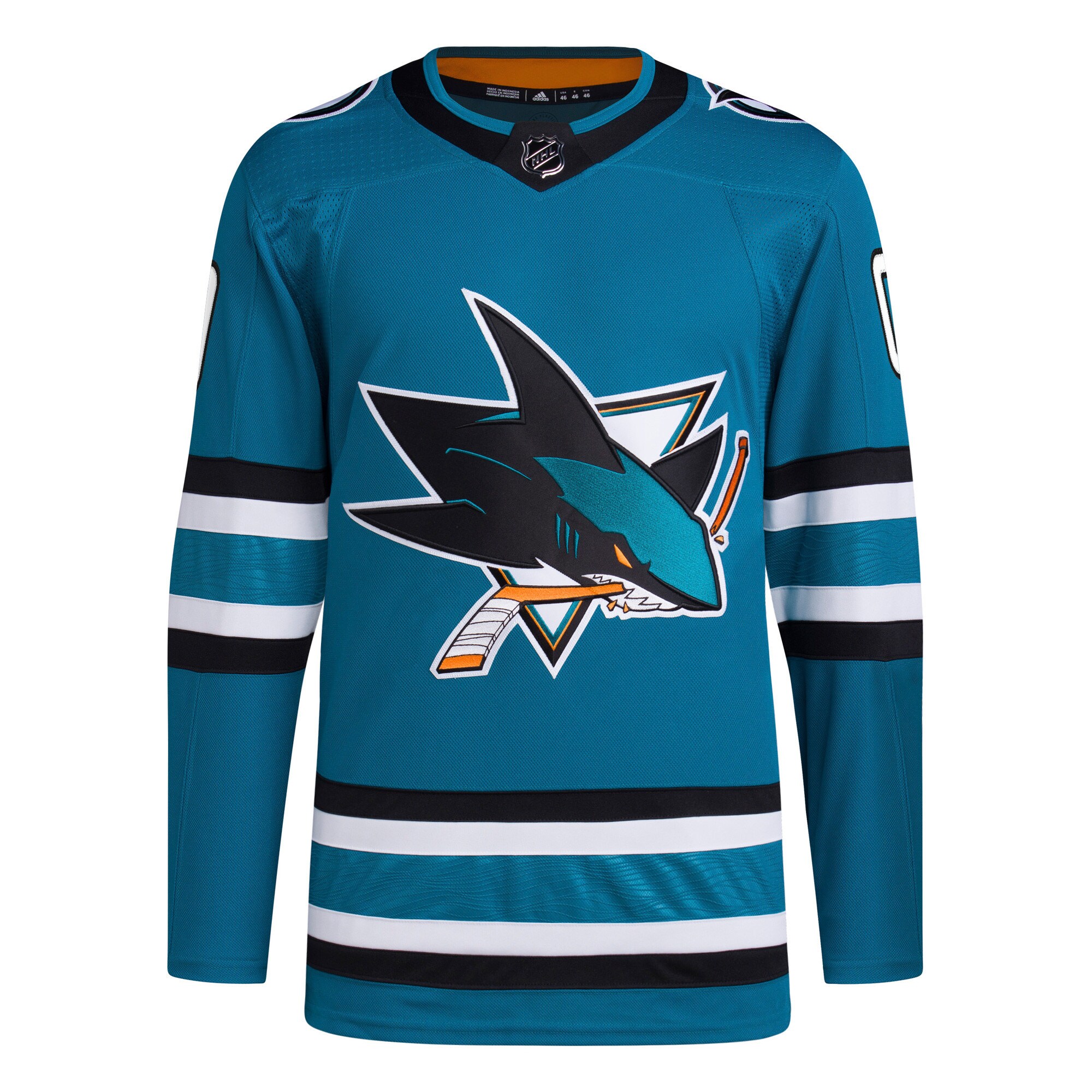 San Jose Sharks   Home  Primegreen  Custom Jersey – Teal