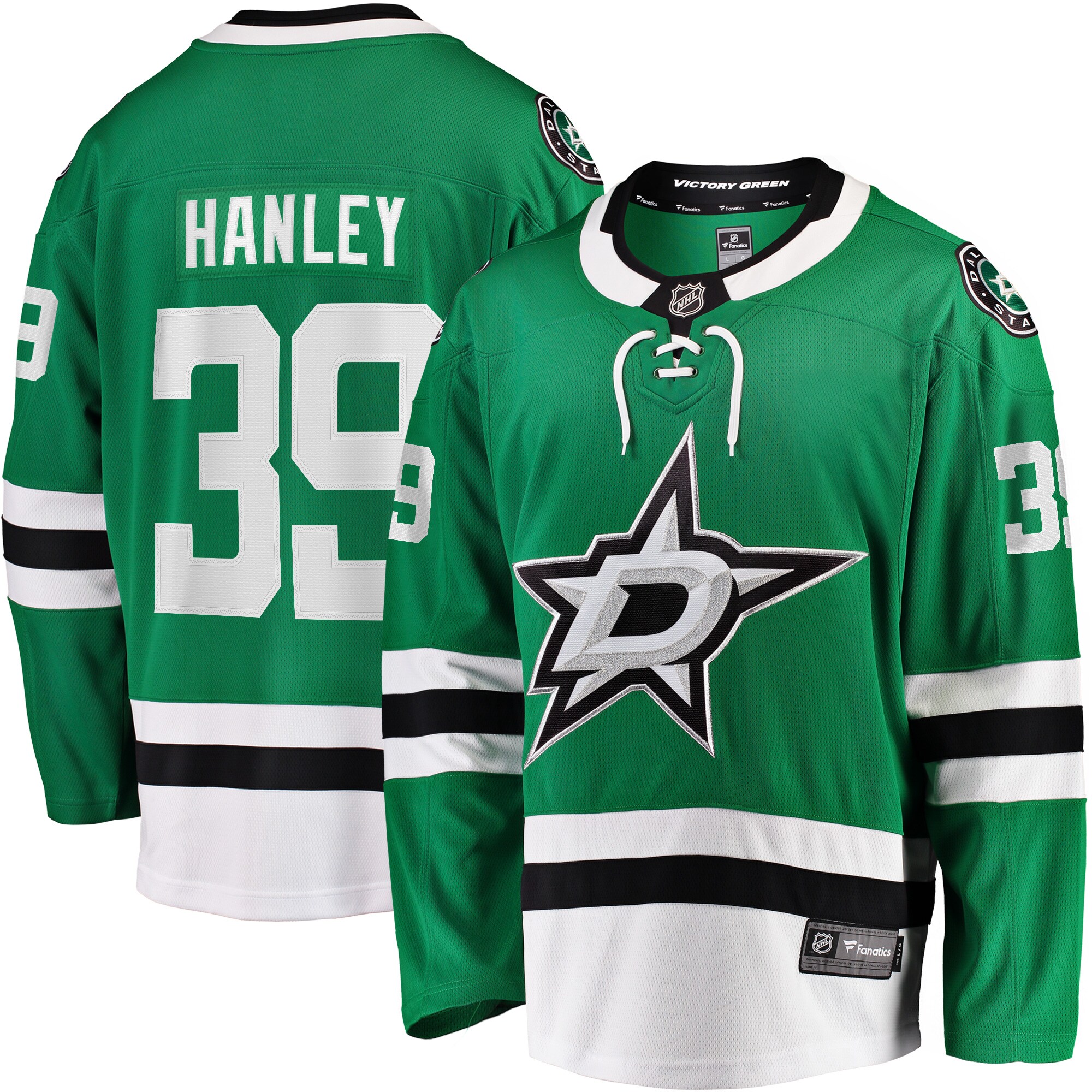 Joel Hanley Dallas Stars Fanatics Breakaway   Jersey – Kelly Green
