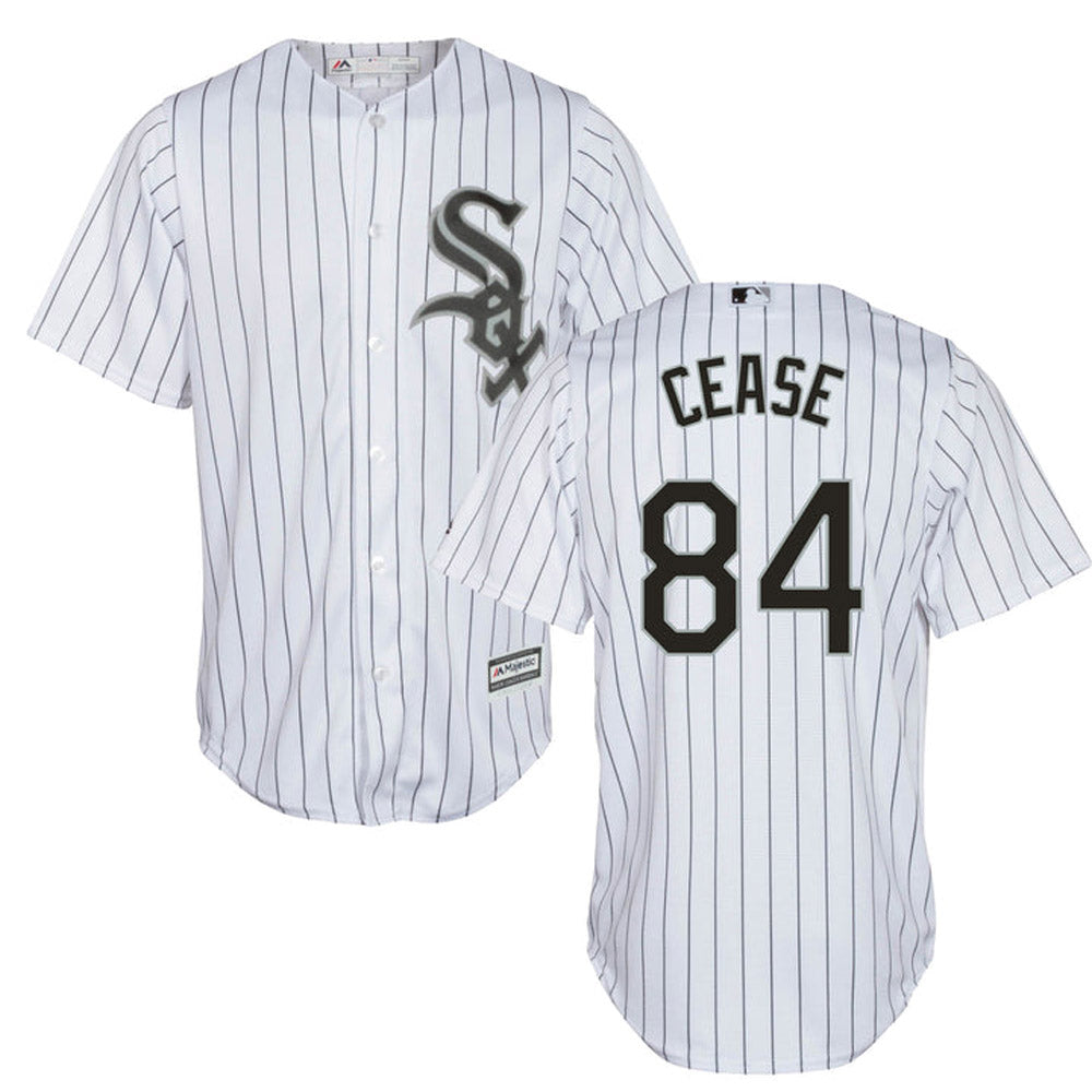Men's Chicago White Sox Dylan Cease Cool Base Replica Home Jersey - White