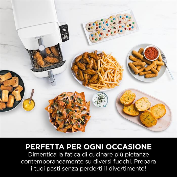 NINJA - FRIGGITRICE ARIA DOUBLESTACK 9,5 L SL400EUWH-Bianco