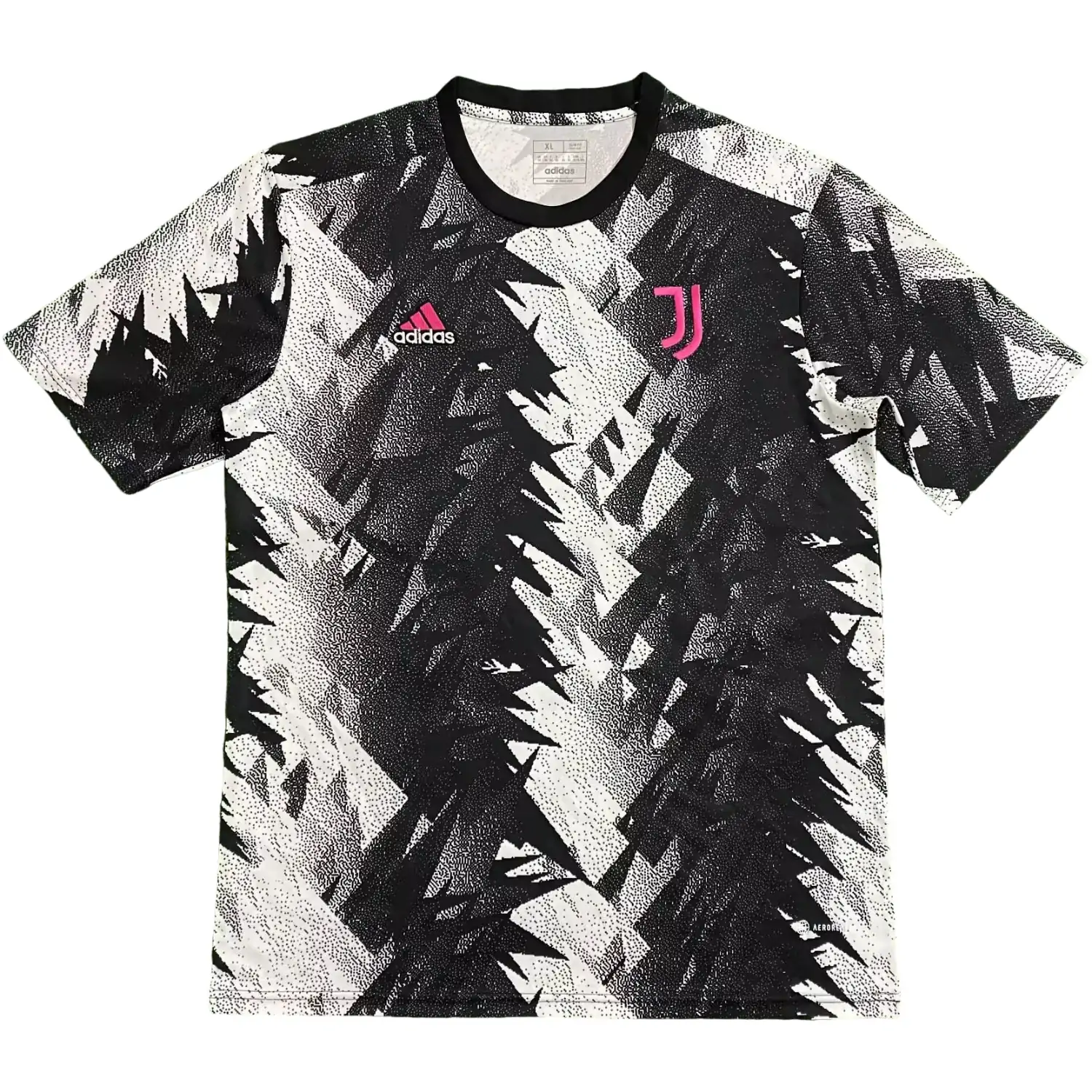 2022/2023 Juventus Training Wear Black And White Jersey 1:1 Thai Quality
