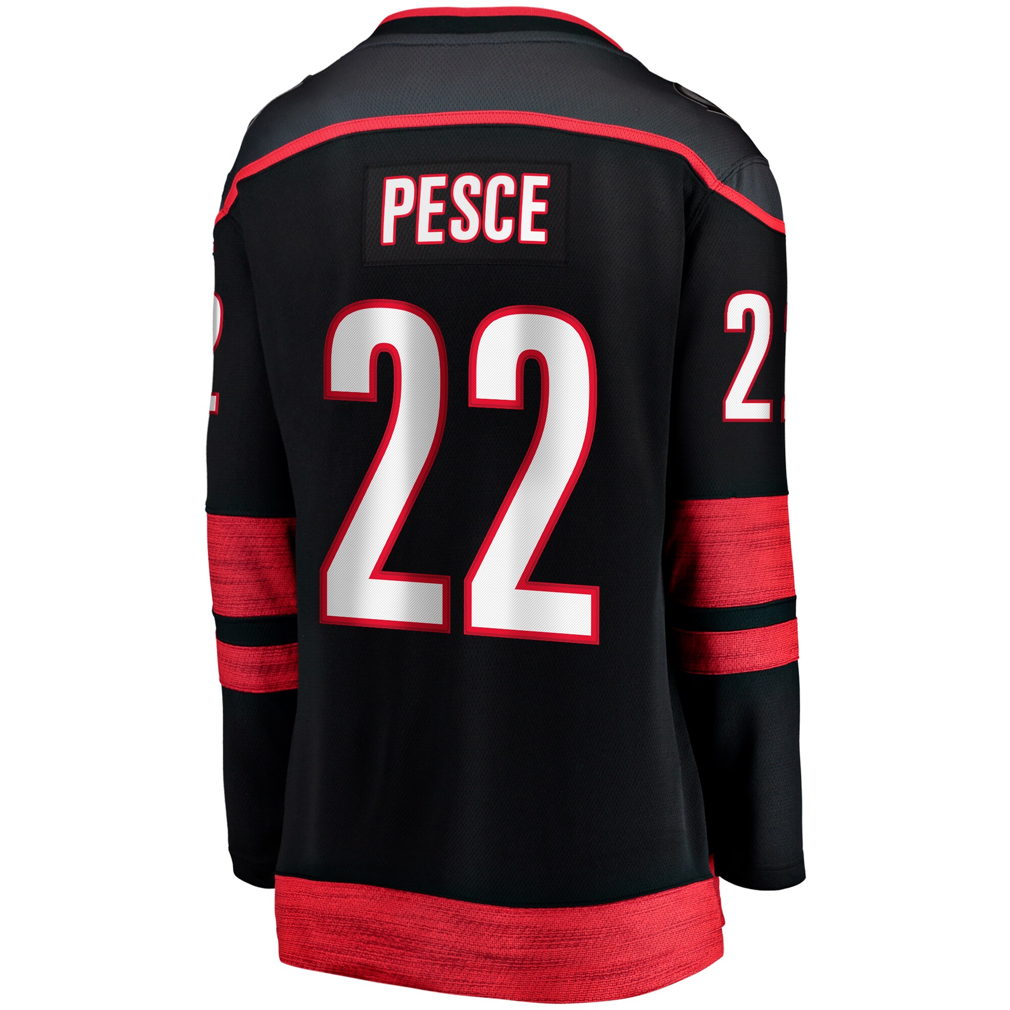 Brett Pesce Carolina Hurricanes Fanatics Women’s Home Breakaway   Jersey – Black