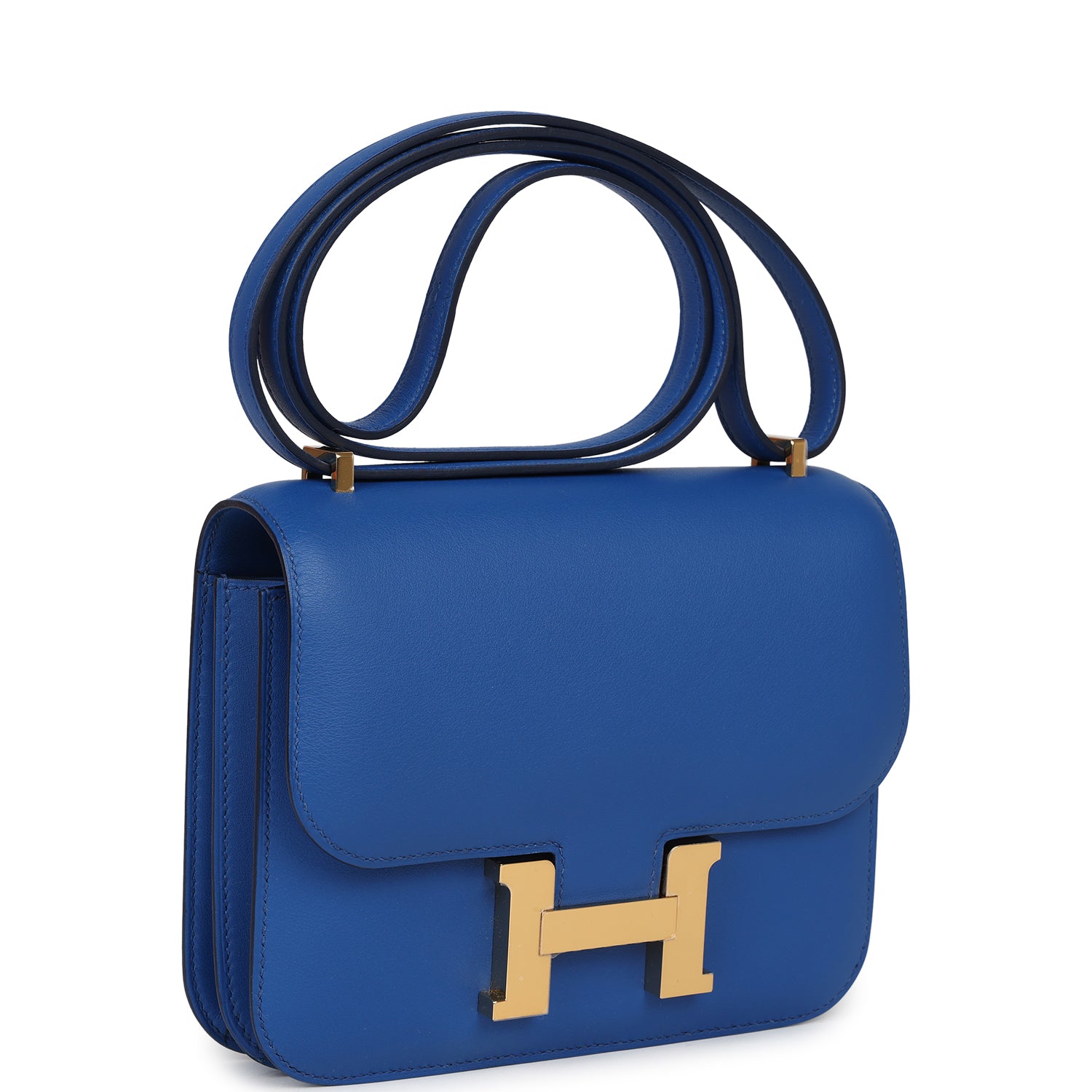 Constance 18 Bleu France Swift Gold Hardware