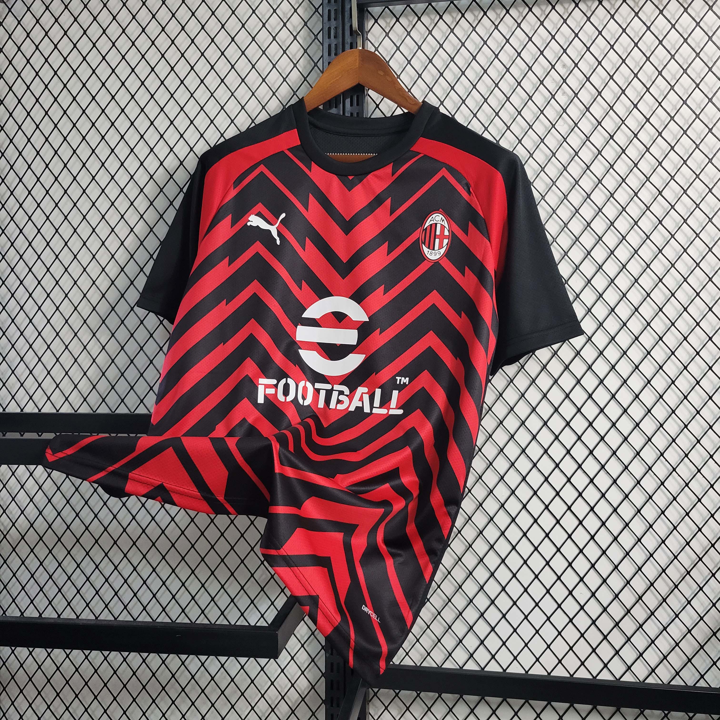 2023/2024 AC Milan Training Wear Soccer Jersey 1:1 Thai Quality - Fans Edition