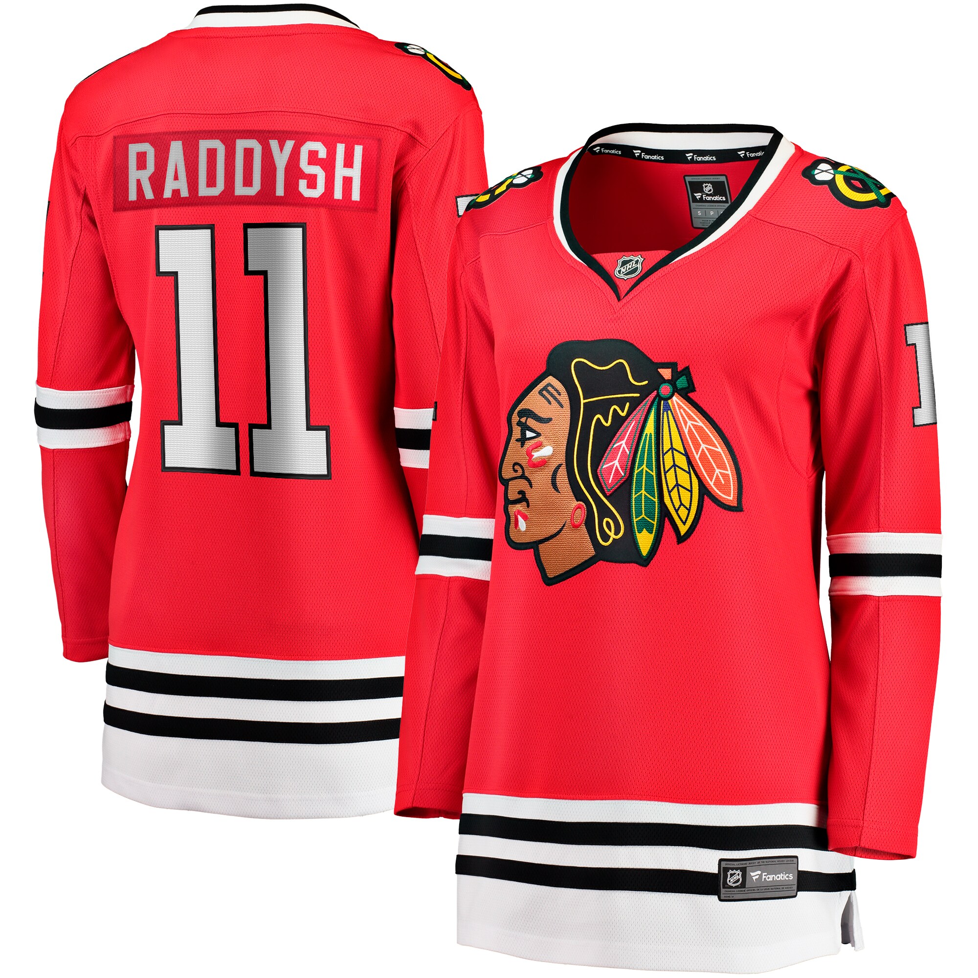 Taylor Raddysh Chicago Blackhawks Fanatics Women’s Home Breakaway   Jersey – Red