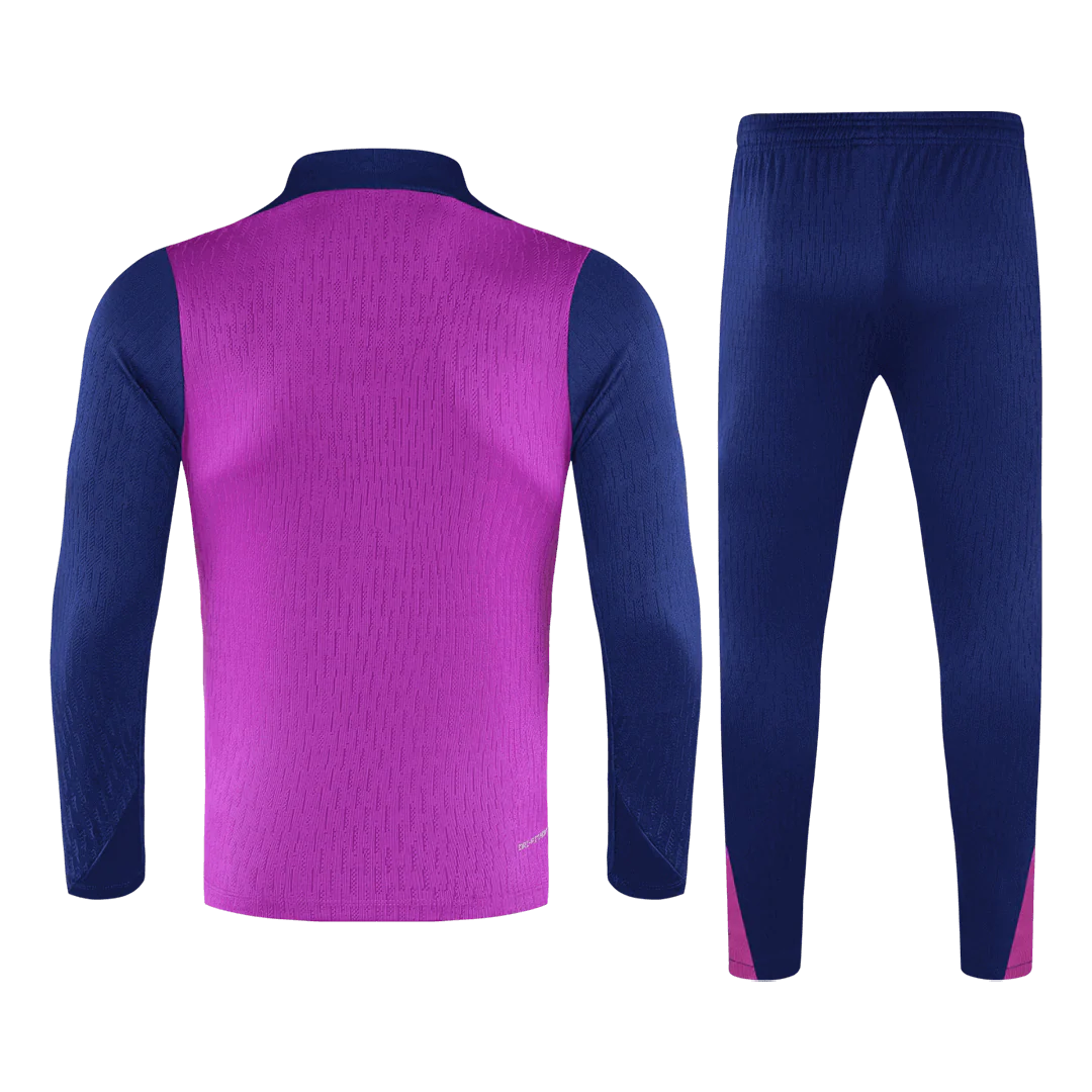 Barcelona Tracksuit 2025/26 Purple 1/4 Zip