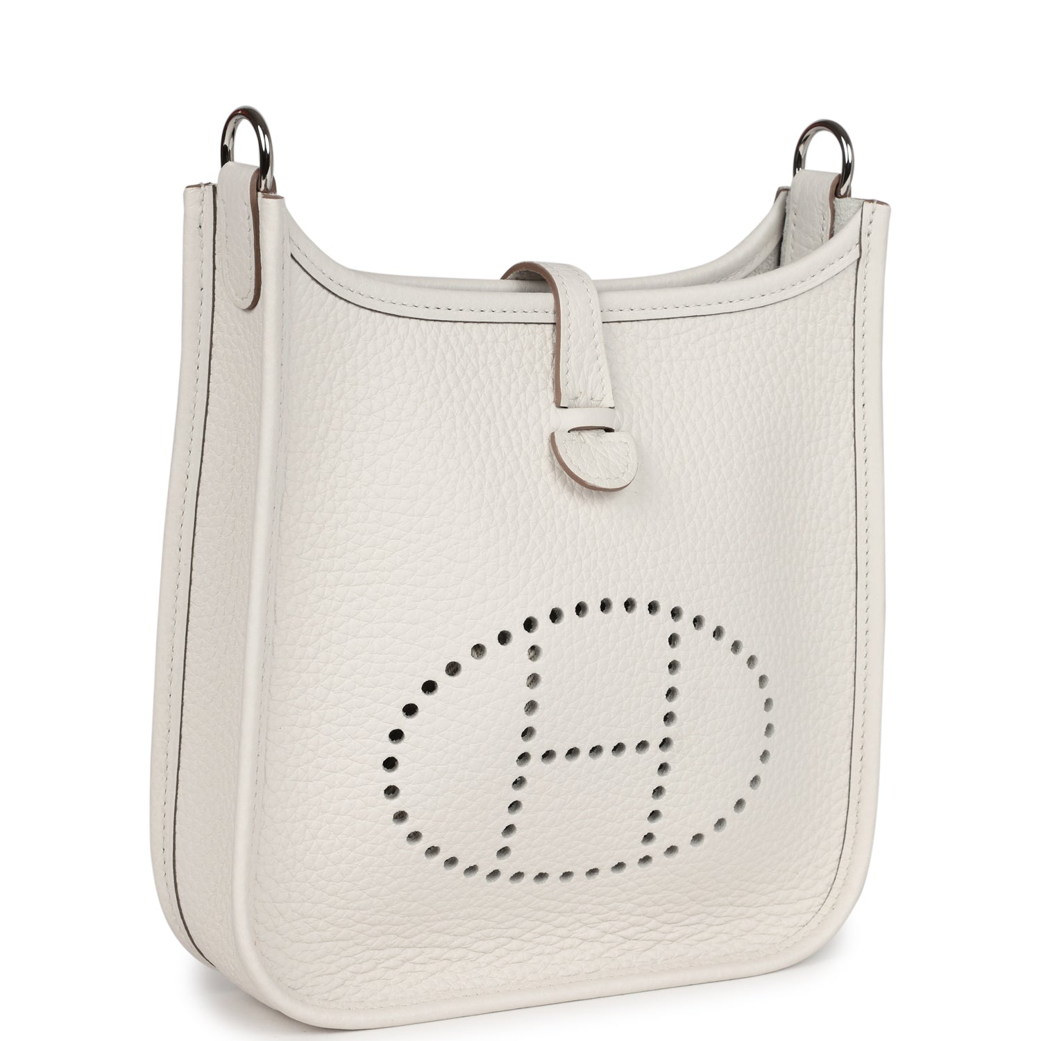 Evelyne TPM Gris Pale Clemence Palladium Hardware