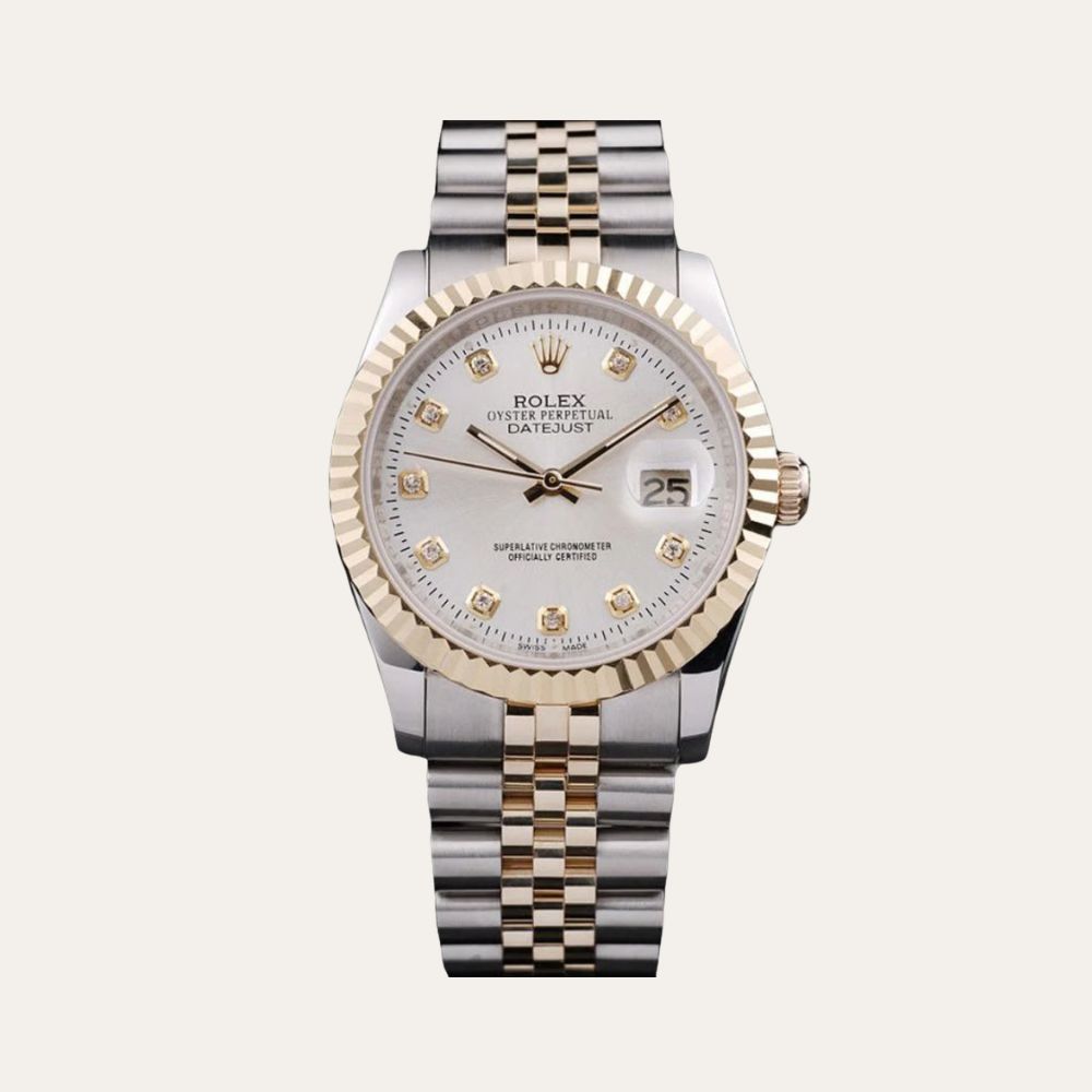 Rolex Datejust 36mm White Dial SRL10