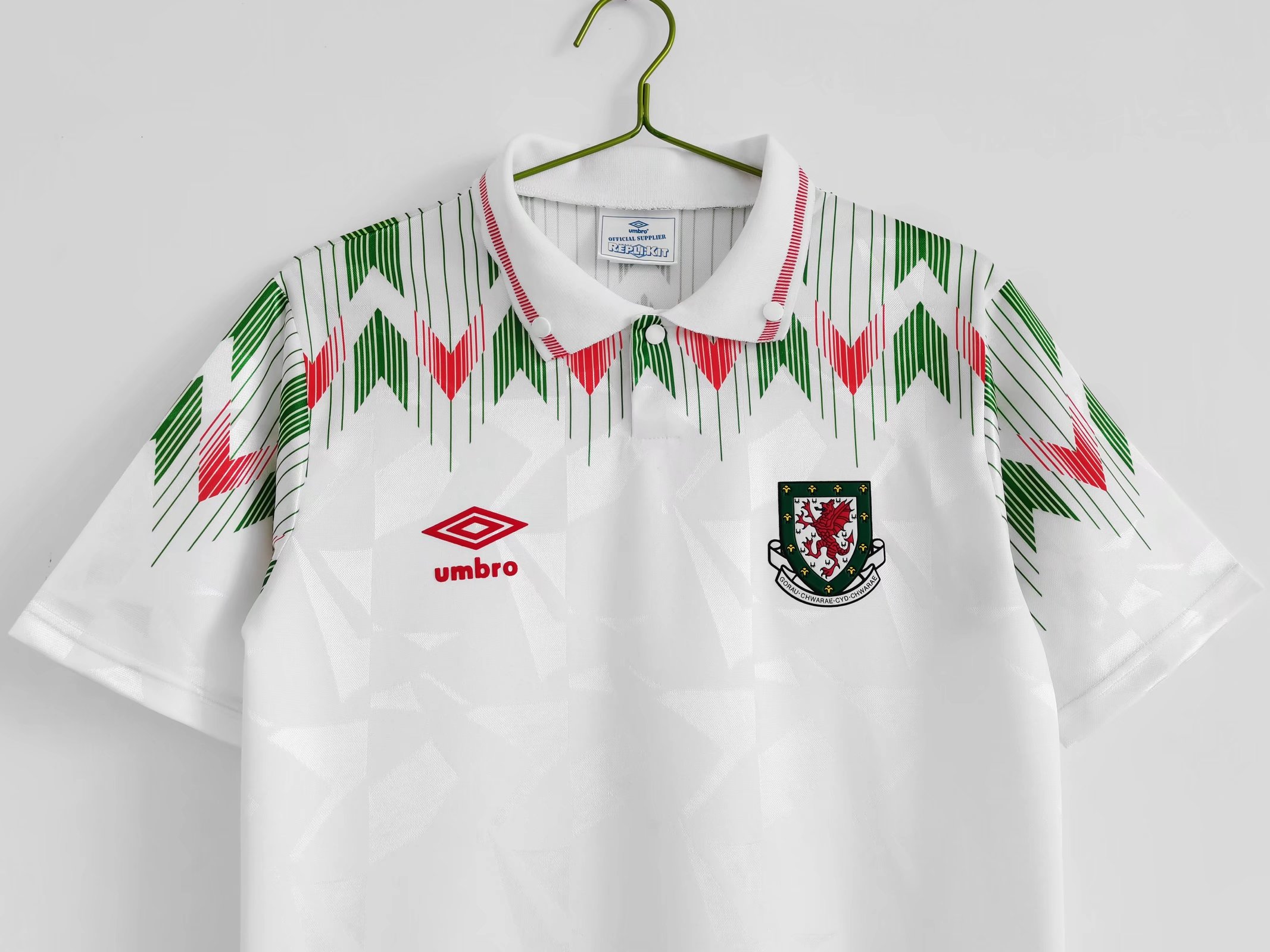 1990/92 Wales away retro jersey 1:1 Thai quality