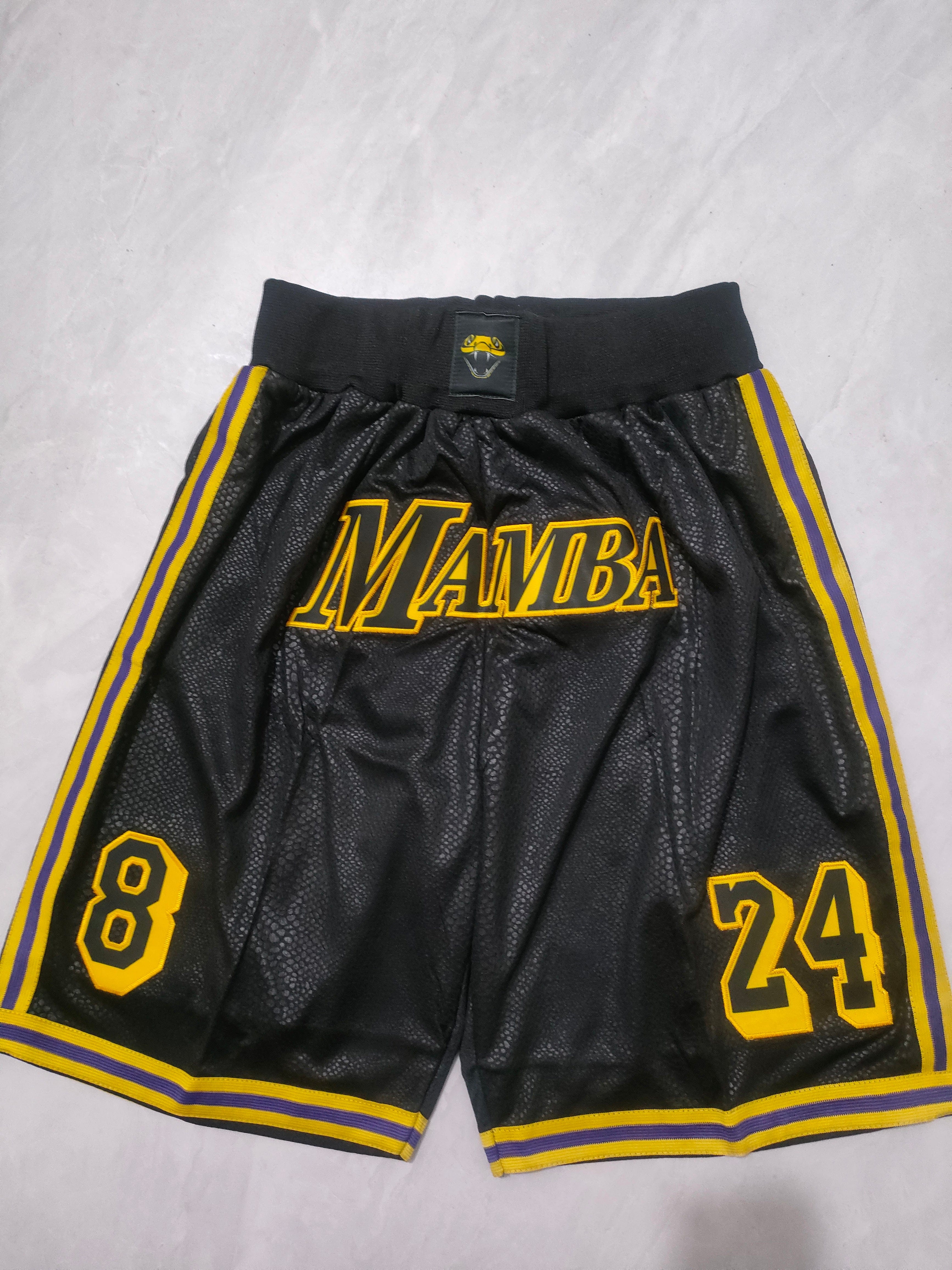 Los Angeles Lakers Mamba Black Snake Print Pants