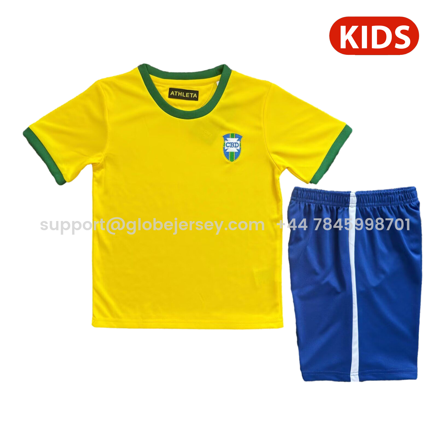 Retro Brazil 1970 Home Kids Kit