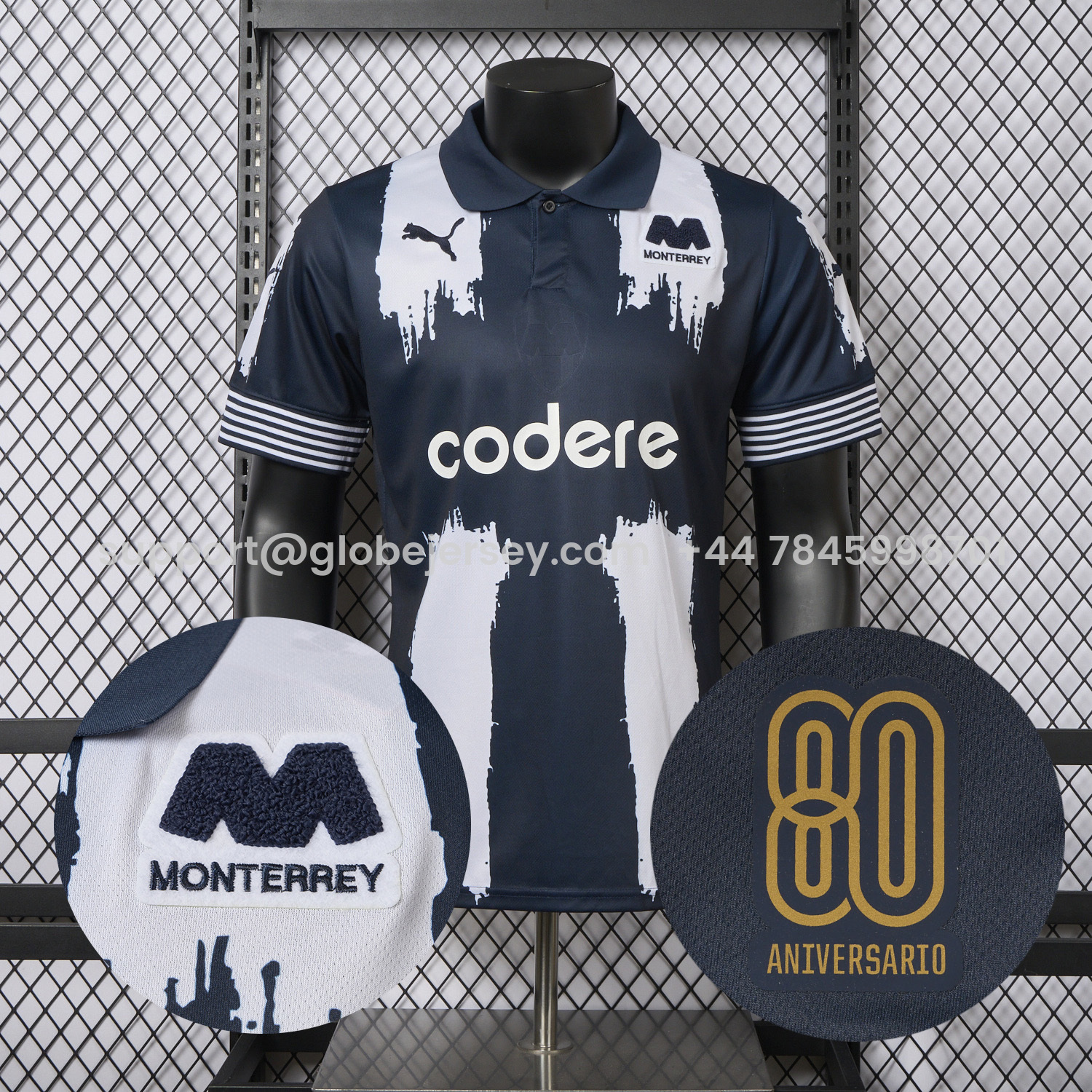 Rayados Monterrey 25-26 80th Anniversary Special Edition Jersey