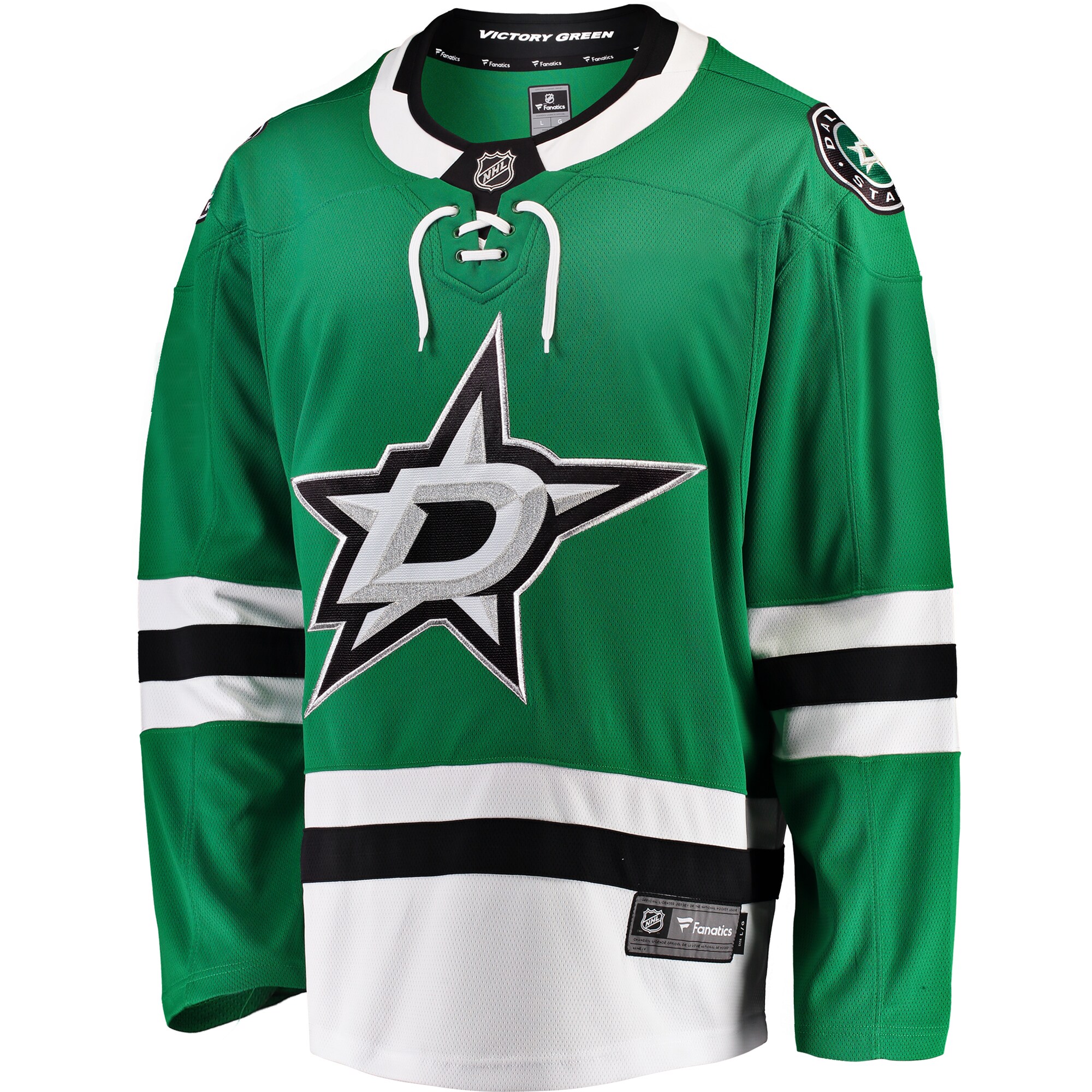 Dallas Stars Fanatics Breakaway Home Jersey – Green