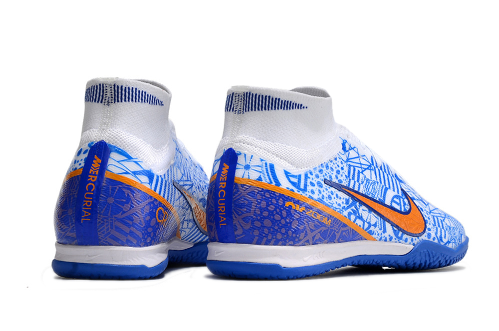 Assassin XV high-top fully knitted waterproof MD air cushion grass spike football shoes