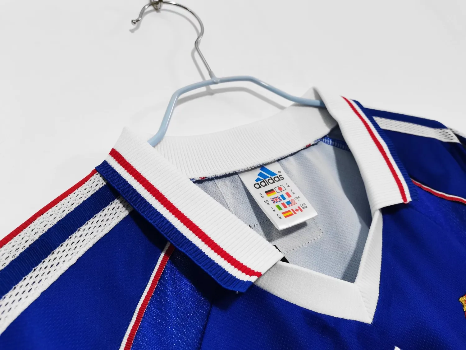 1998 France home retro jersey 1:1 Thai quality
